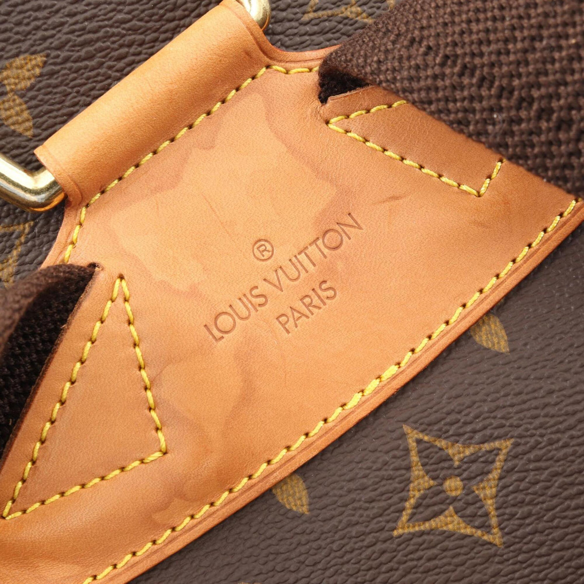 Louis Vuitton Brown Monogram Monogram Leather Backpack (Pre-Owned)