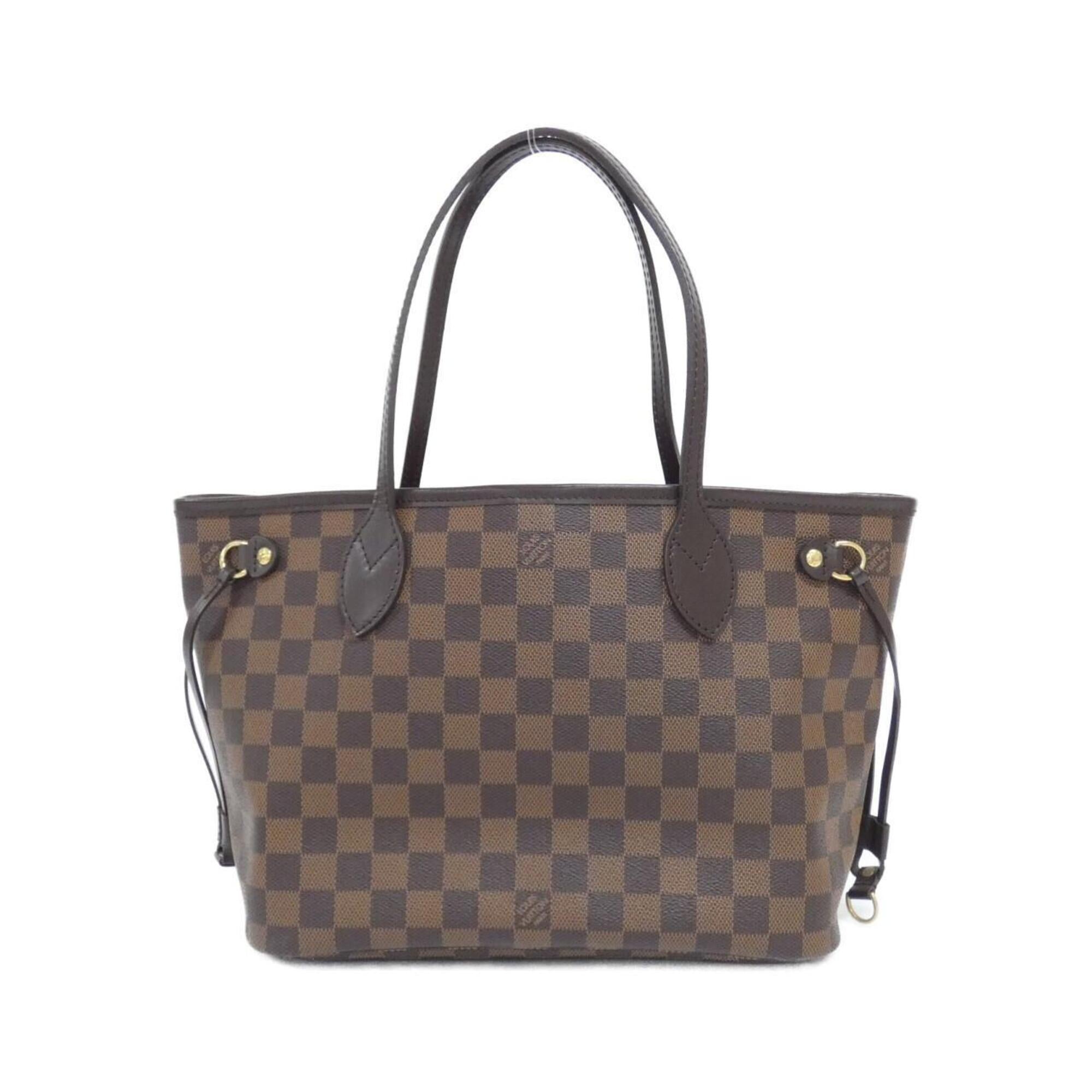Louis Vuitton Brown Coated Canvas Handbag (Pre-Owned)