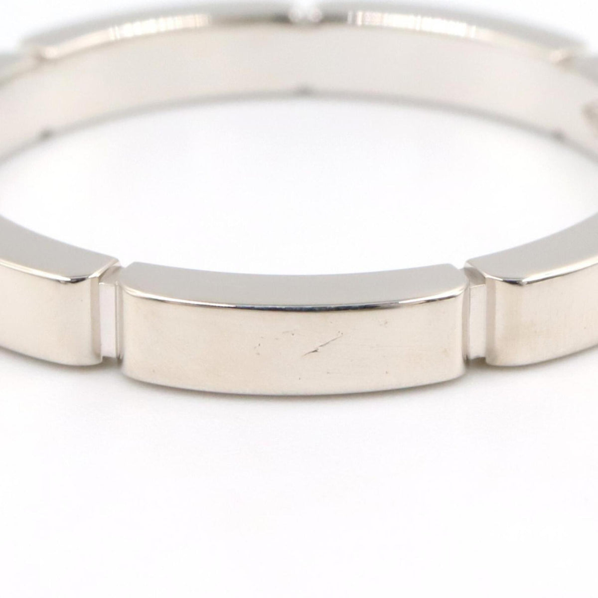 Cartier Silver White Gold (18K) Band Ring (Pre-Owned)