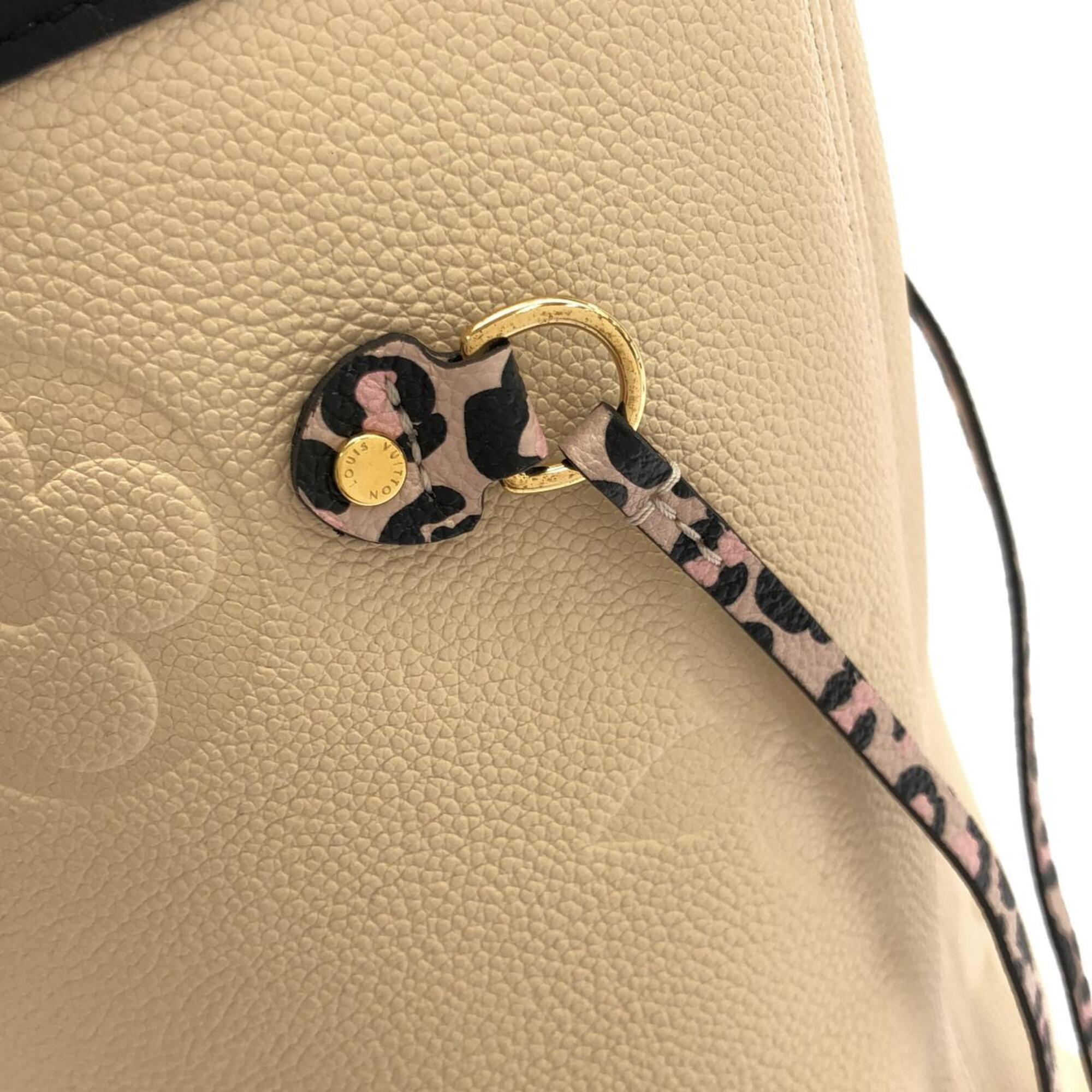 Louis Vuitton Gold Leather Handbag (Pre-Owned)