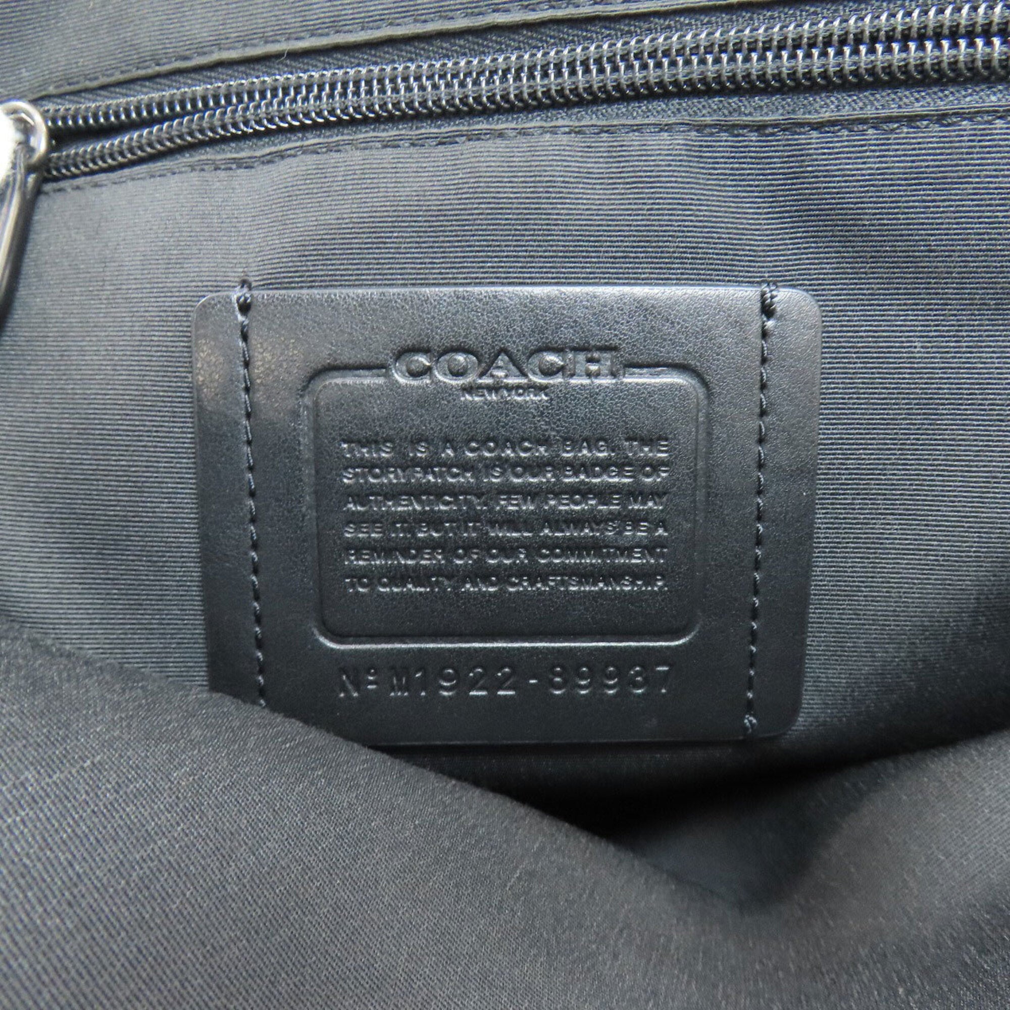 Coach Signature Gray Pvc Sling Bag (Pre-Owned)