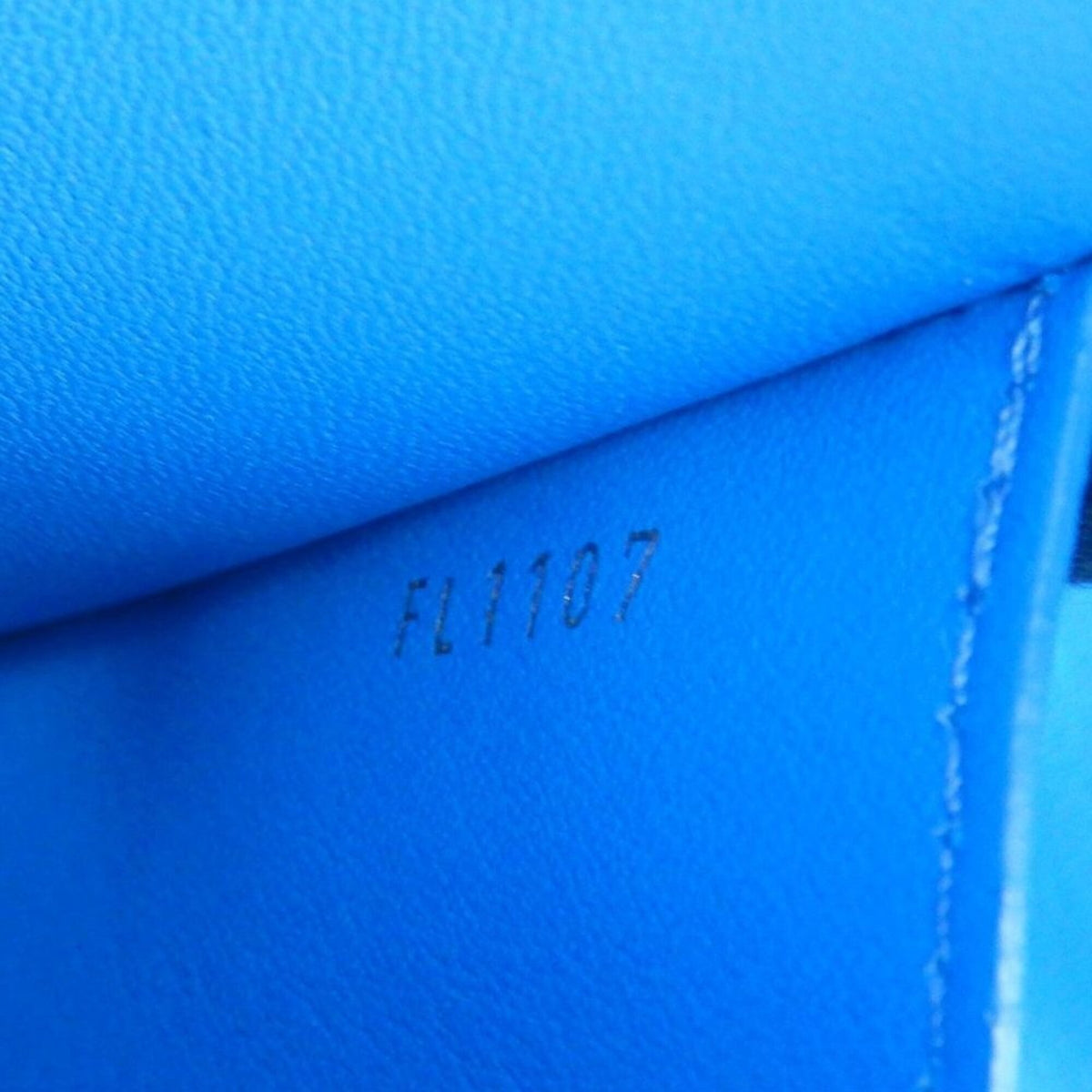 Louis Vuitton Grand Blue Coated Canvas Tote Bag (Pre-Owned)