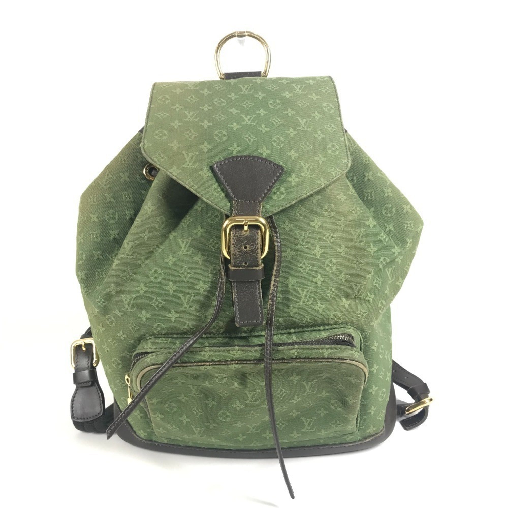 Louis Vuitton Galle Monogram Tst Khaki Monogram Mini Backpack (Pre-Owned)