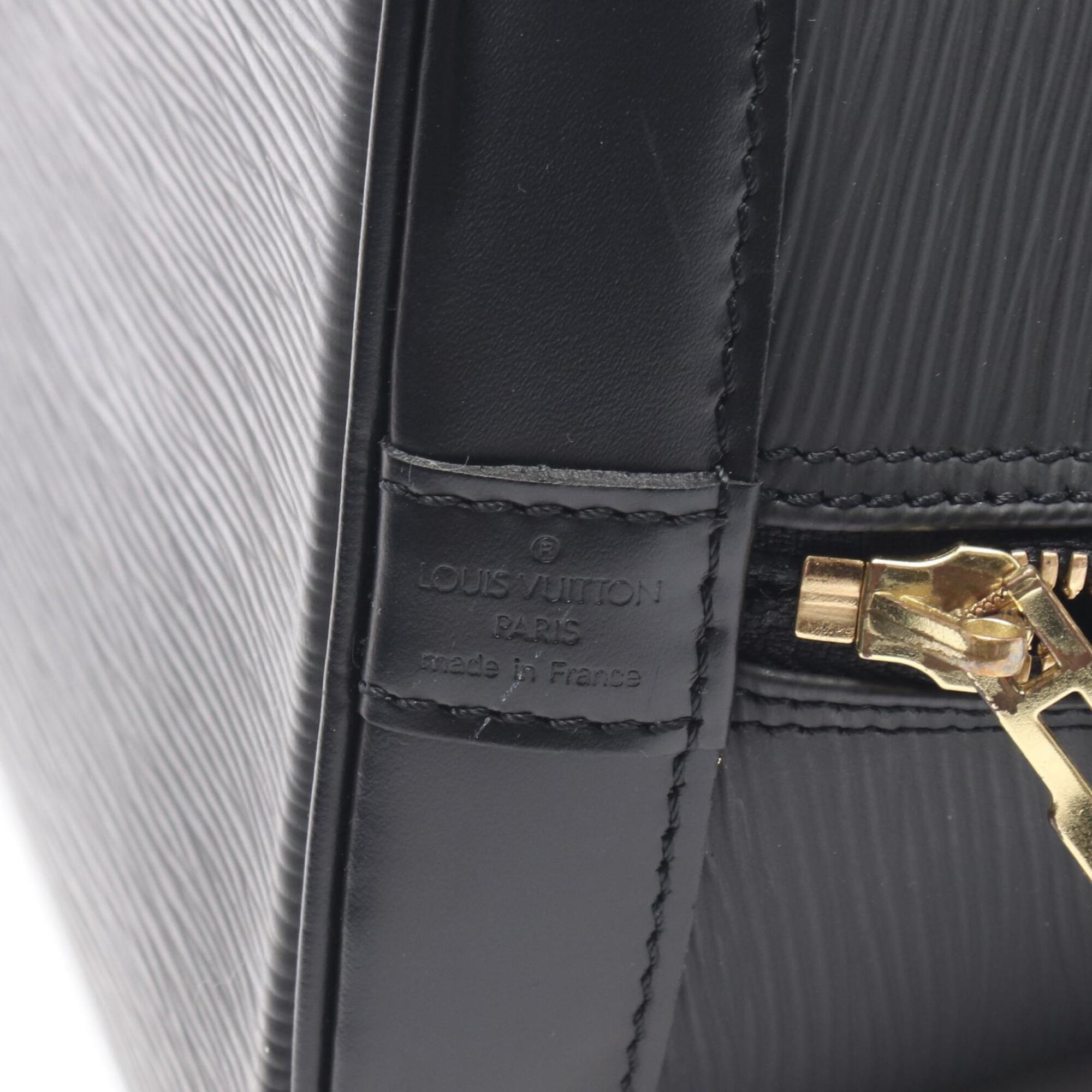 Louis Vuitton Black Epi Leather Handbag (Pre-Owned)