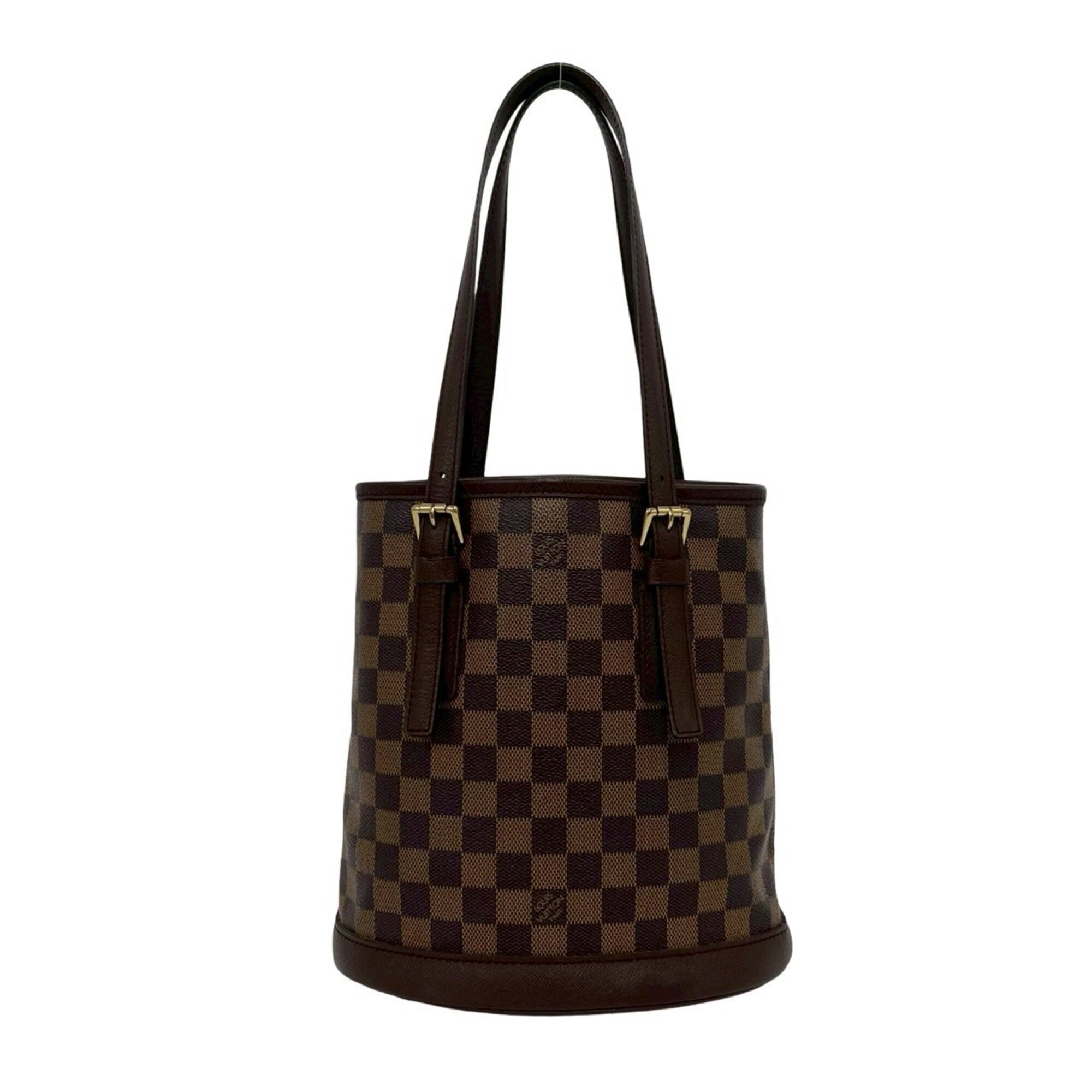 Louis Vuitton Brown Pvc Leather Handbag Shoulder Bag Tote Bag (Pre-Owned)
