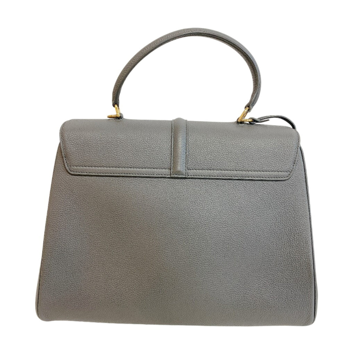Celine Gray Leather Handbag (Pre-Owned)