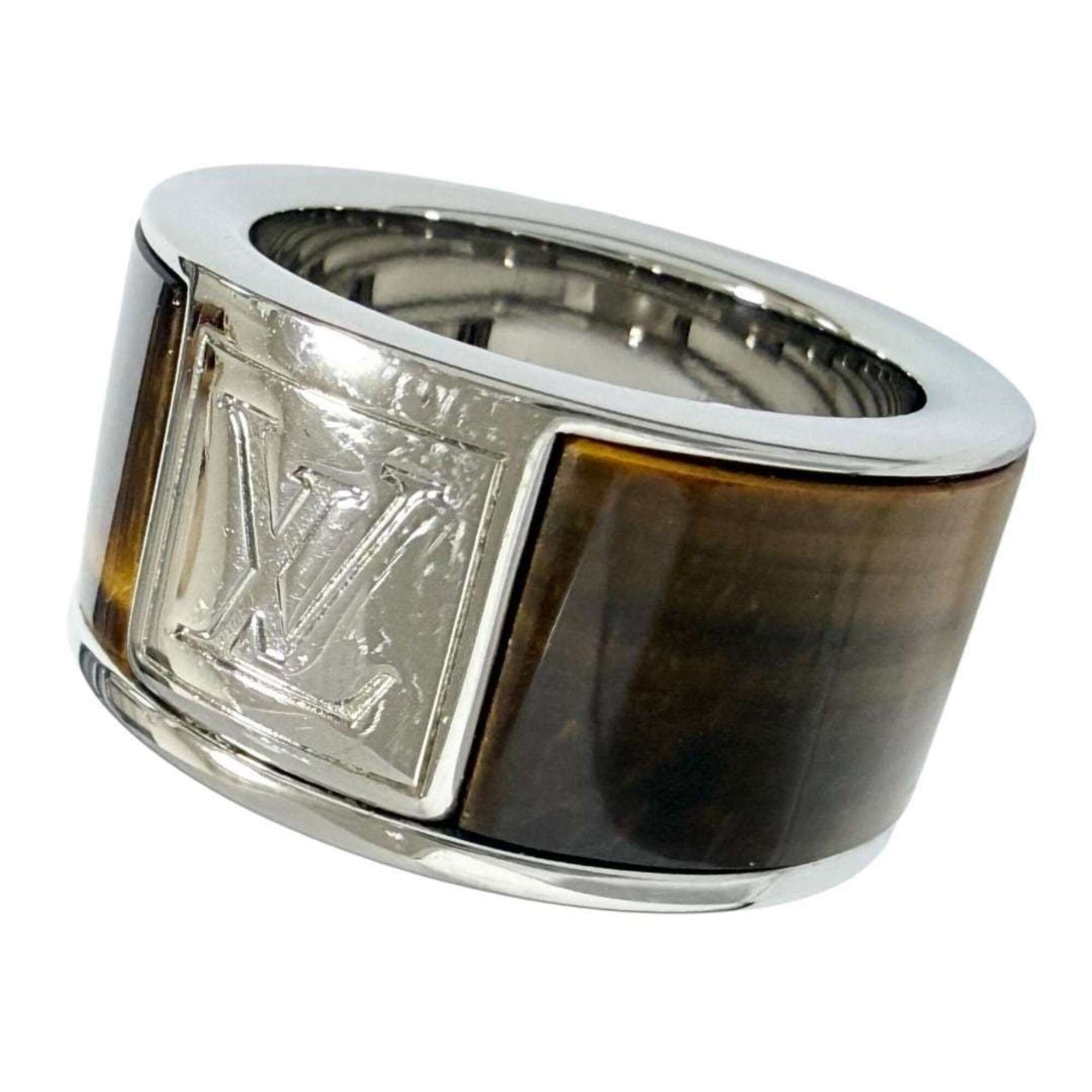 Louis Vuitton Metal Band Ring (Pre-Owned)