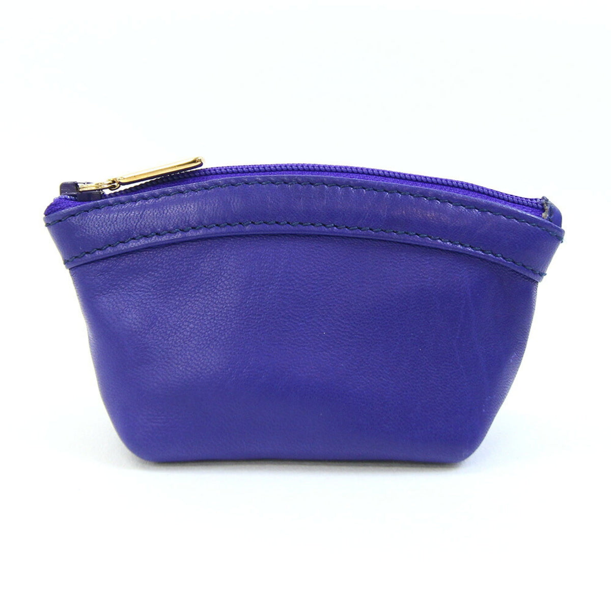 Gucci Blue Leather Coin Purse/Coin Case (Pre-Owned)