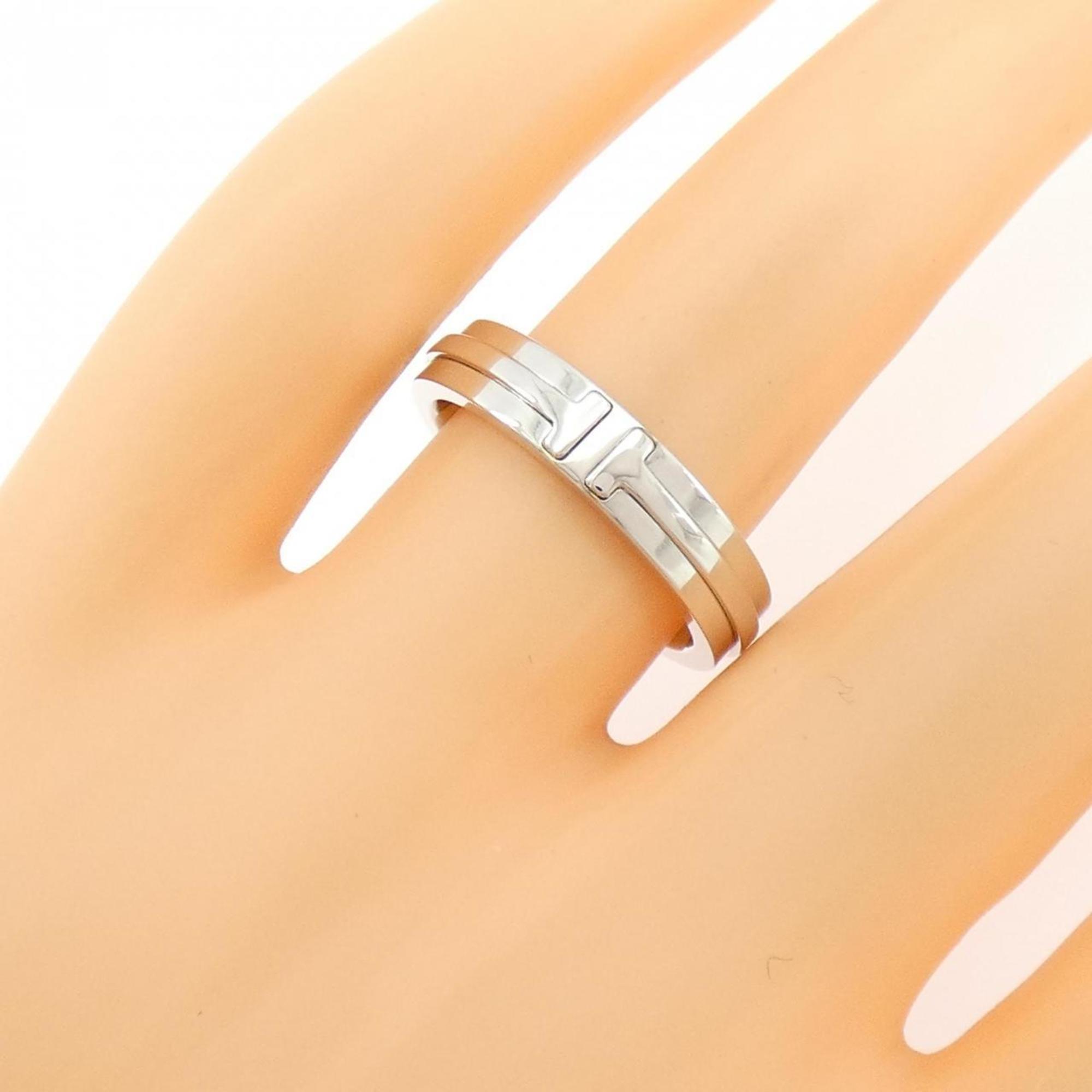 Tiffany White Gold (18K) Band Ring (Pre-Owned)