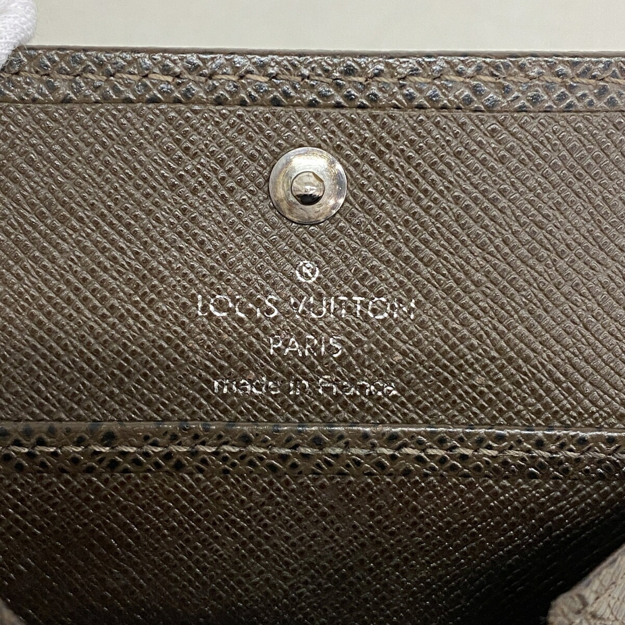 Louis Vuitton Grizzly Coin Purse/Coin Case (Pre-Owned)