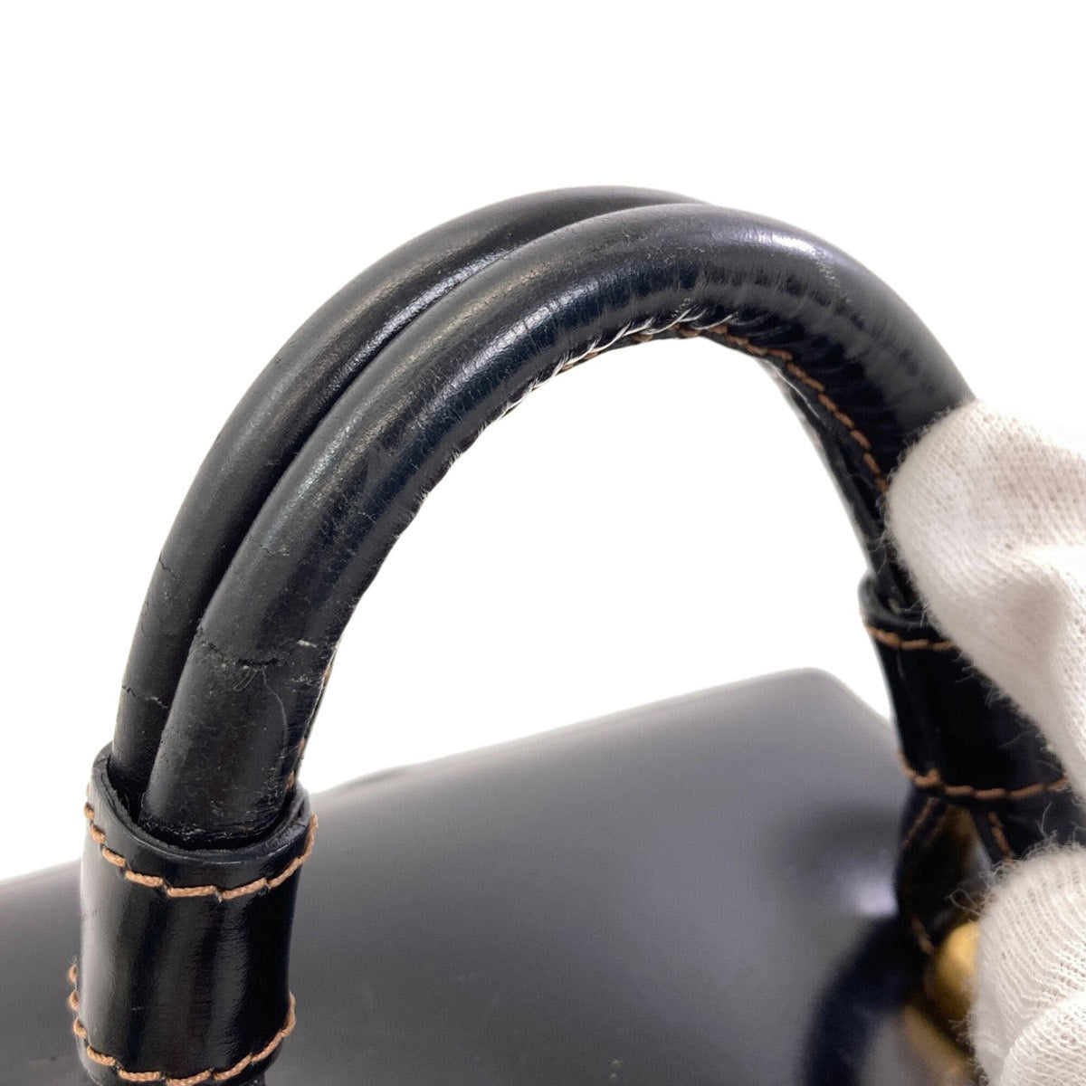 Loewe Black Leather Handbag (Pre-Owned)