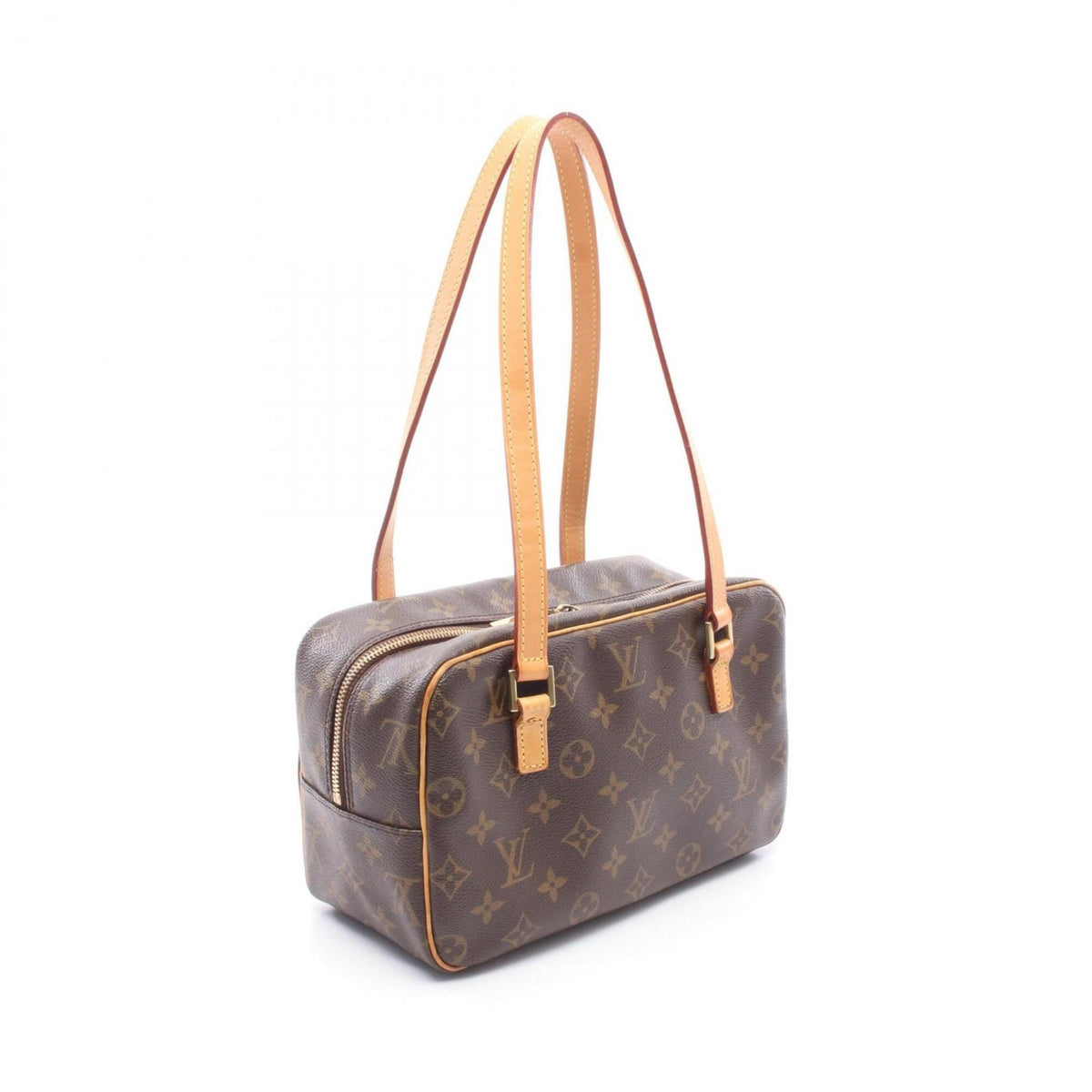 Louis Vuitton Brown Monogram Monogram Leather Handbag Shoulder Bag (Pre-Owned)