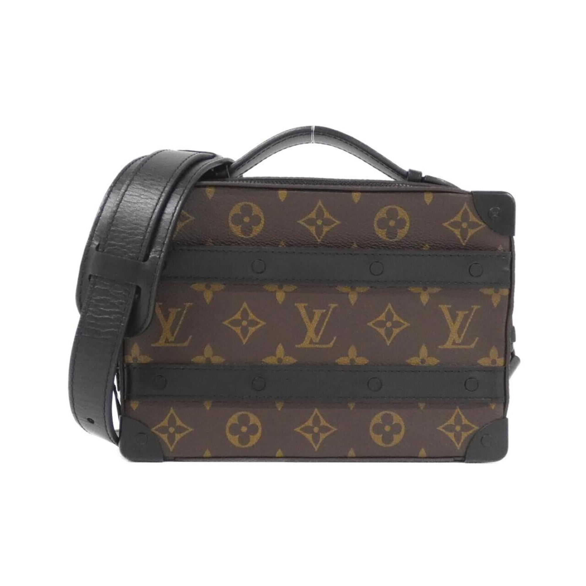 Louis Vuitton Marron Coated Canvas Shoulder Bag (Pre-Owned)