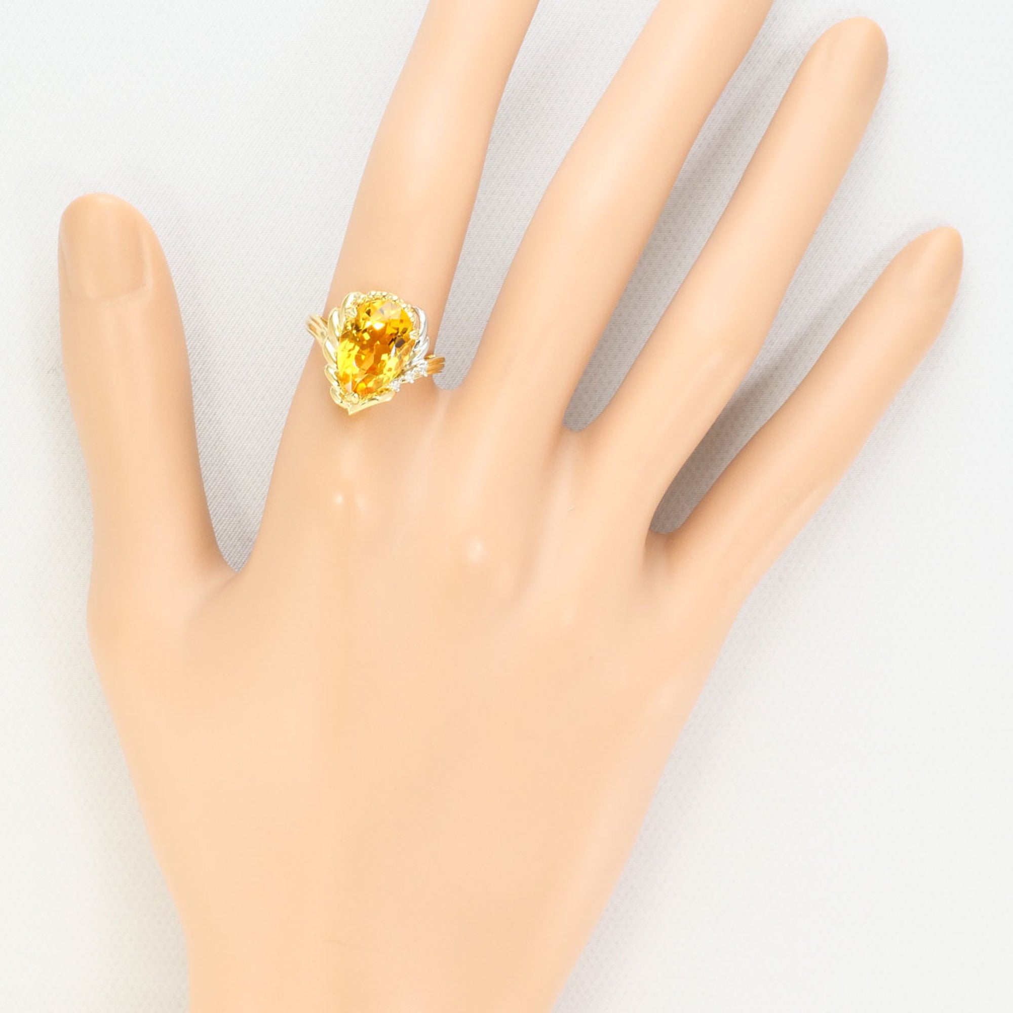 Unbranded Platinum Yellow Gold Yellow Gold (18K) Platinum 900 Band Ring (Pre-Owned)