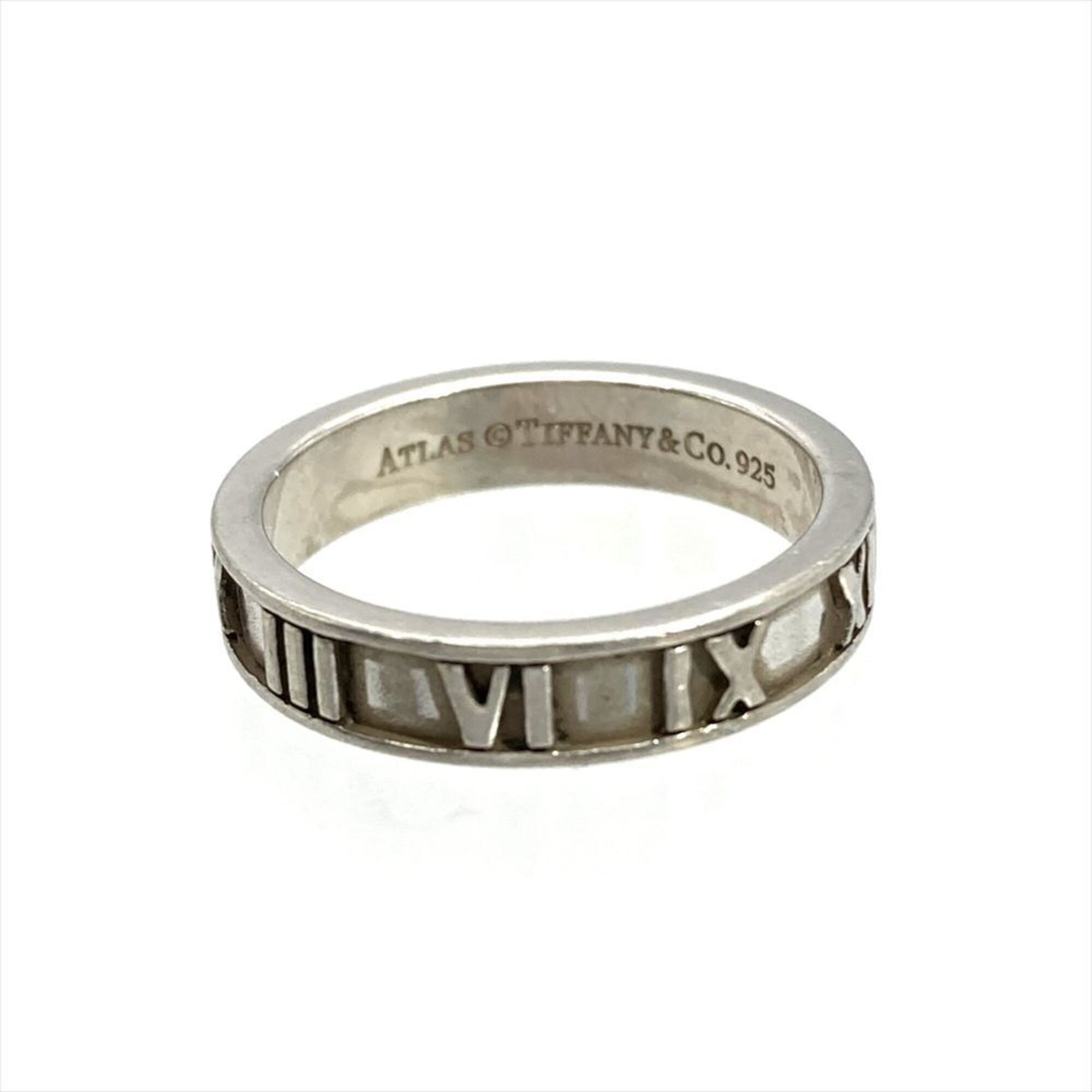 Tiffany Silver Silver 925 Band Ring (Pre-Owned)