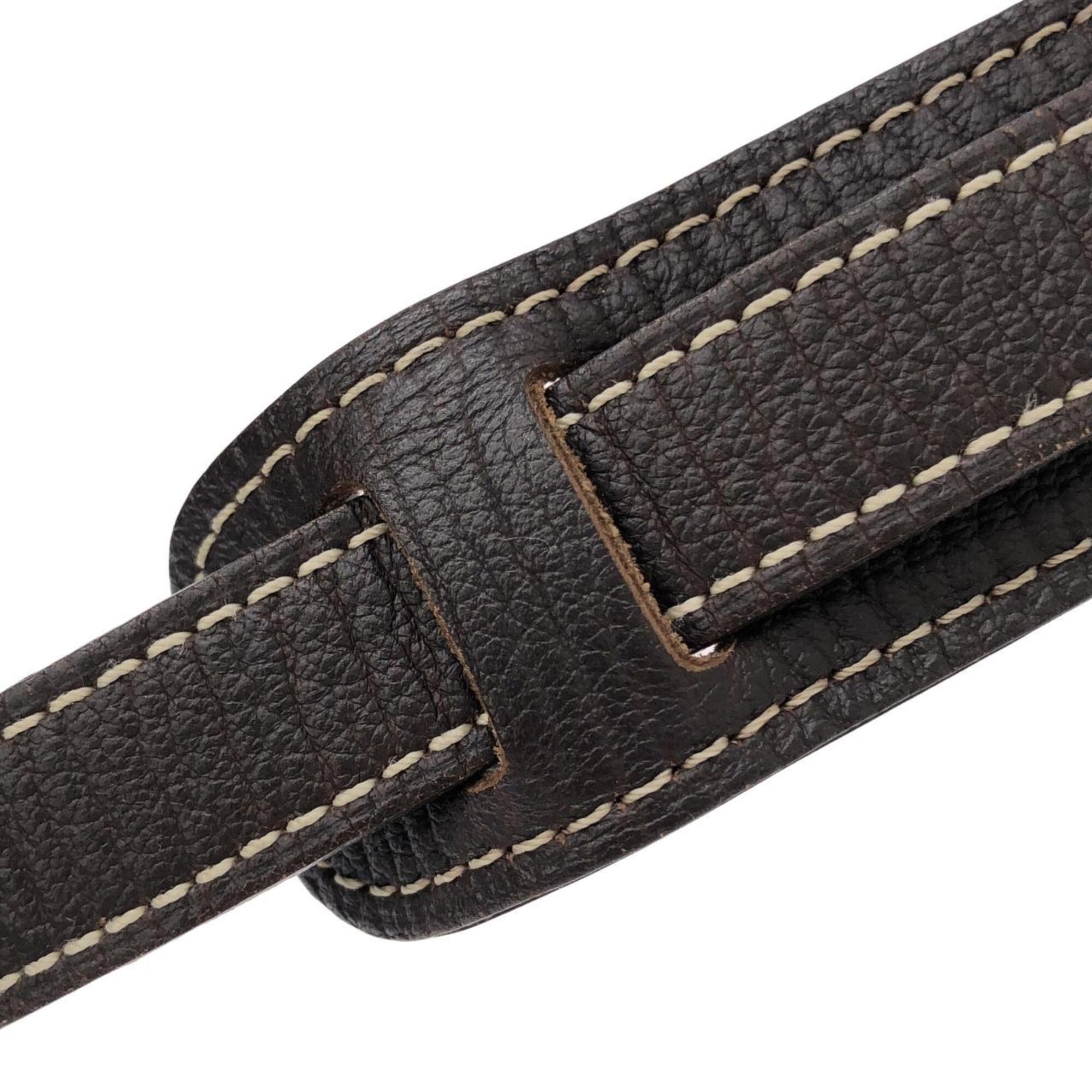 Louis Vuitton Brown Canvas Shoulder Bag (Pre-Owned)