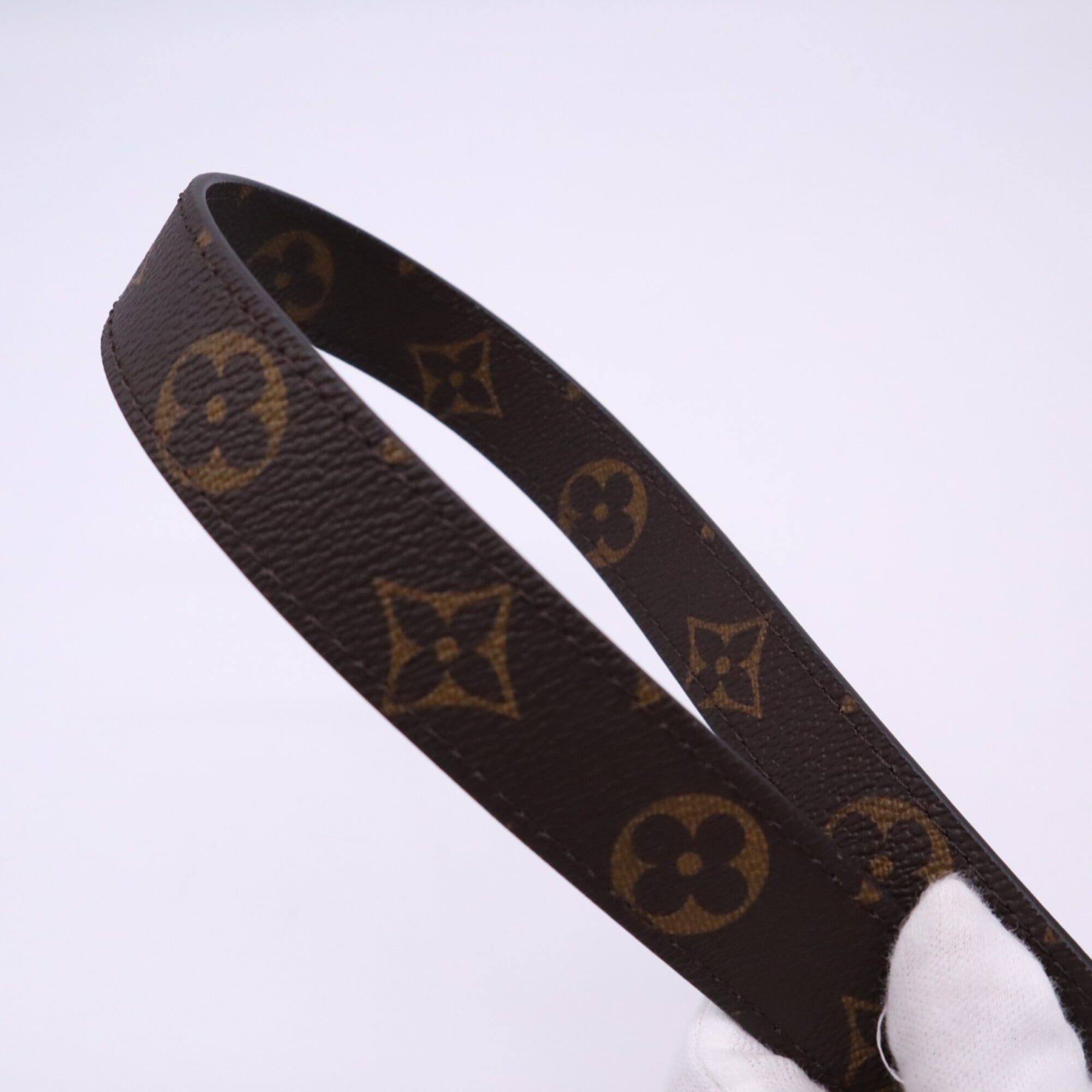 Louis Vuitton Monogram Beige Brown Coated Canvas Leather Handbag Shoulder Bag (Pre-Owned)