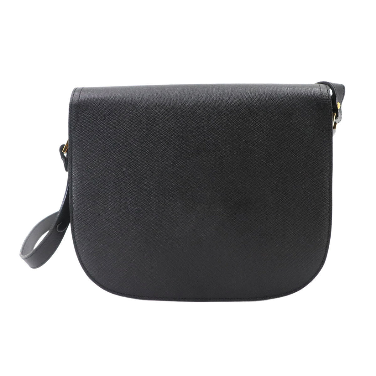 Yves Saint Laurent Black Leather Shoulder Bag (Pre-Owned)