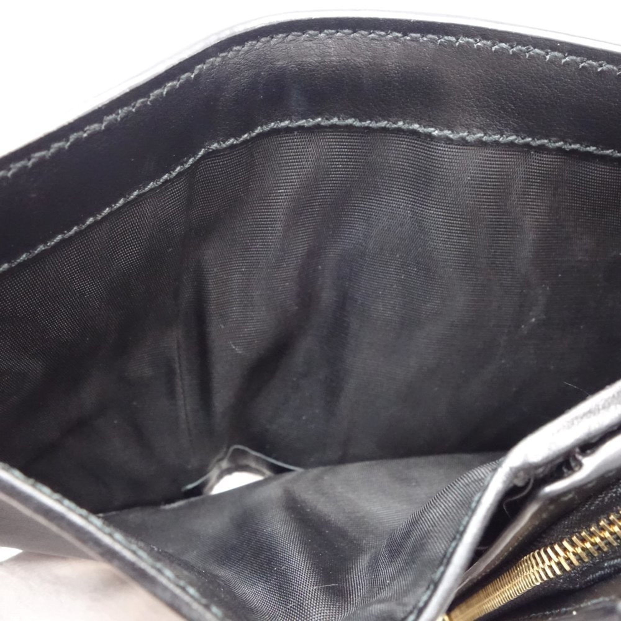 Gucci Black Leather Wallet (Bi-Fold) (Pre-Owned)