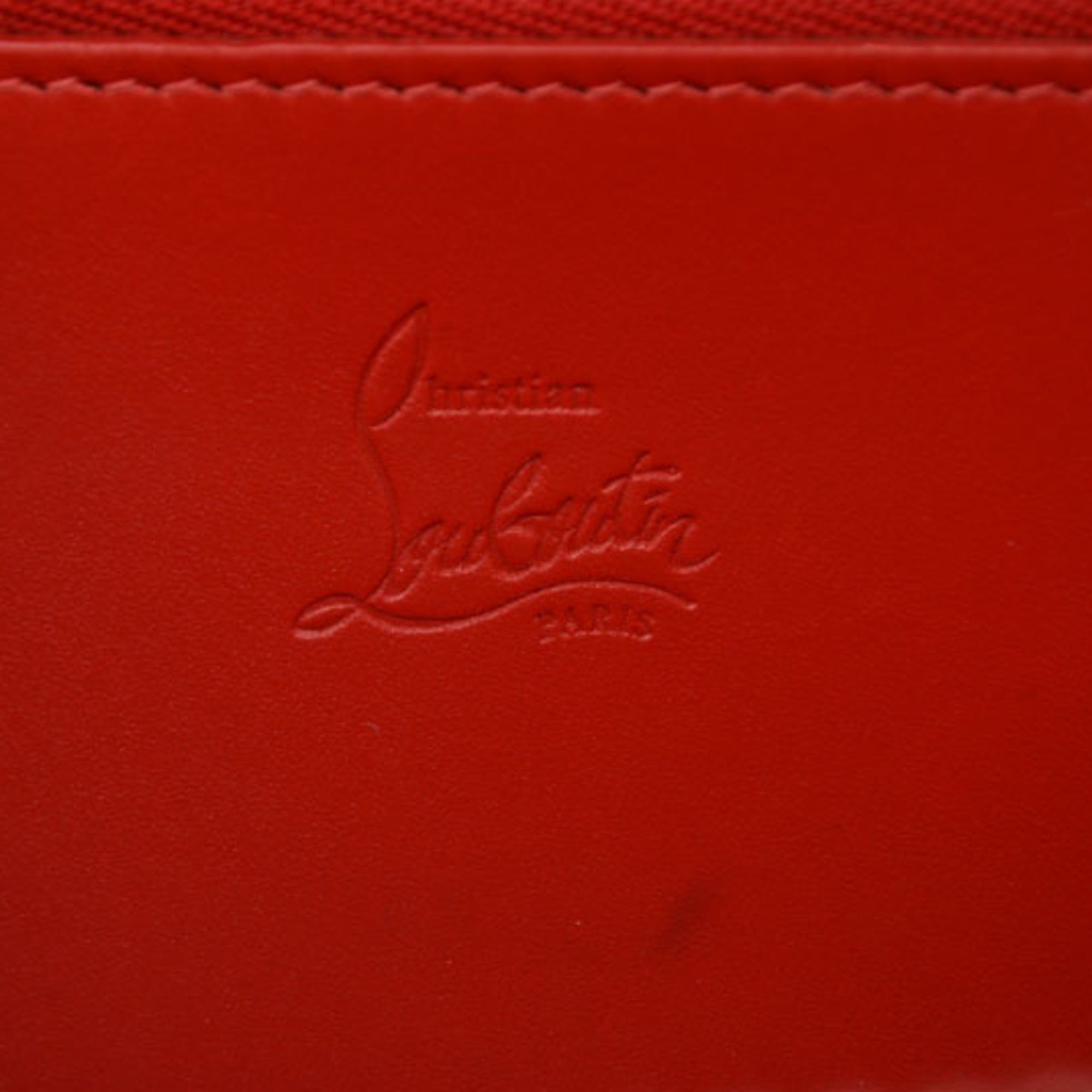 Christian Louboutin Leather Long Wallet (Bi-Fold) (Pre-Owned)