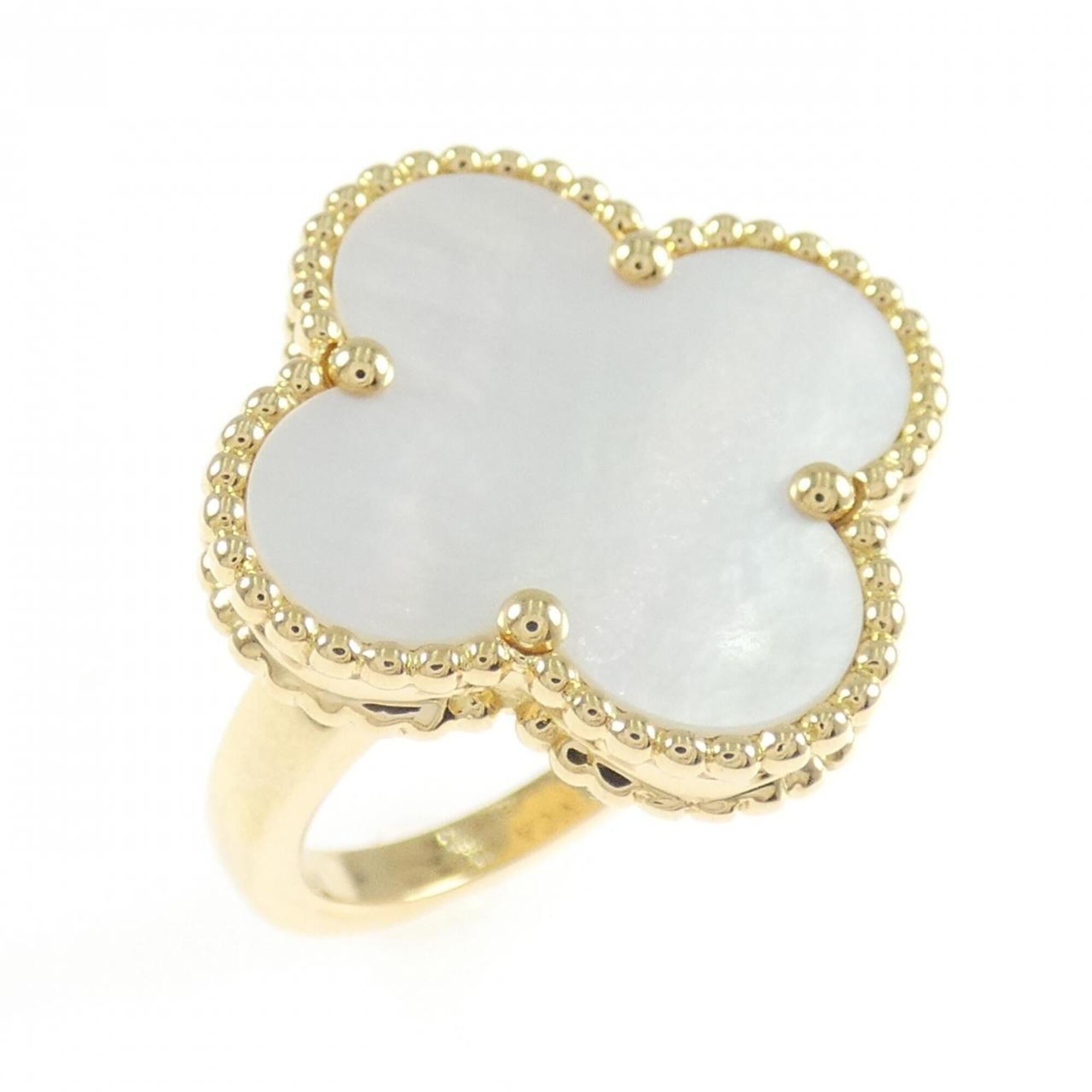 Van Cleef & Arpels Yellow Gold (18K) Band Ring (Pre-Owned)