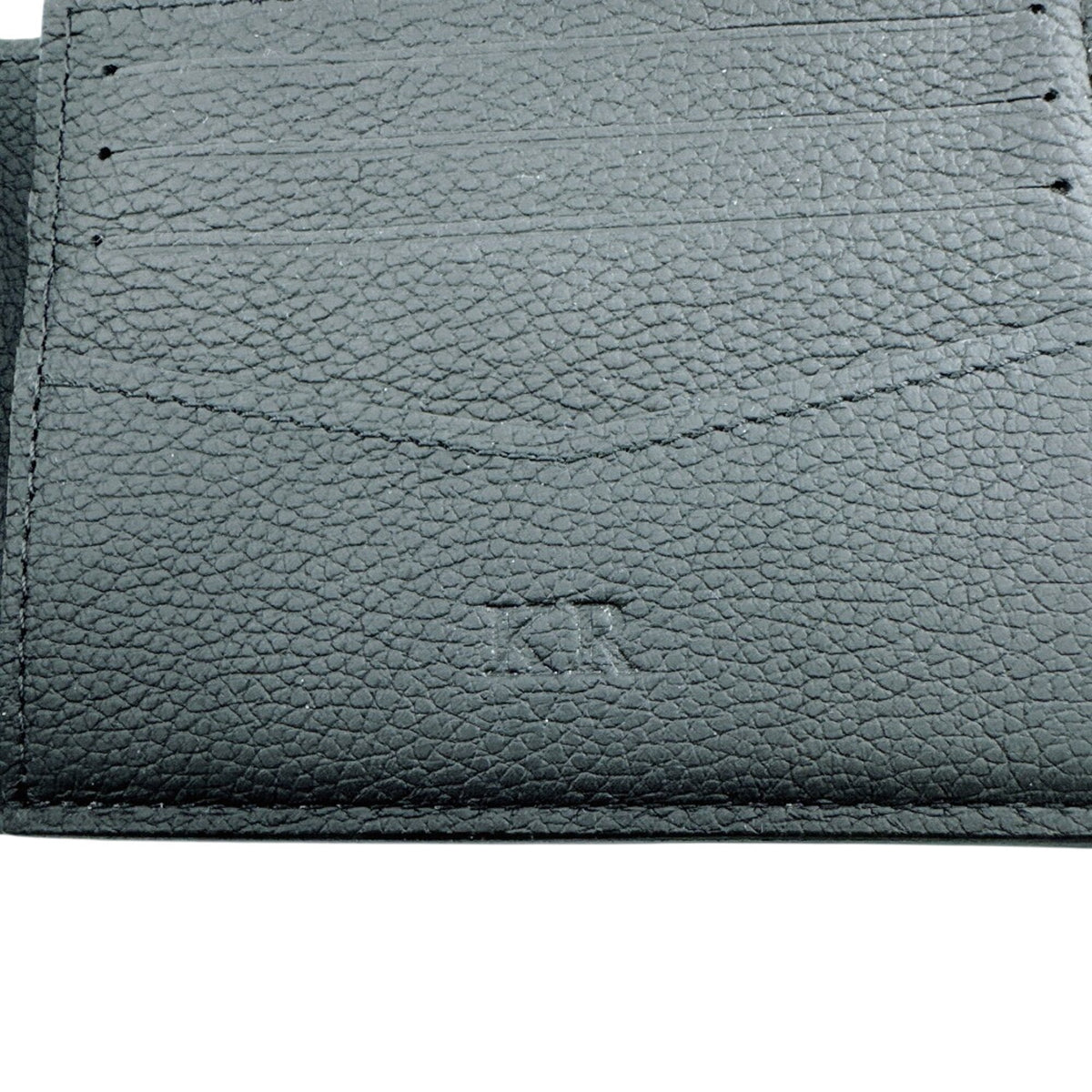 Louis Vuitton Black Damier Canvas Wallet (Bi-Fold) (Pre-Owned)