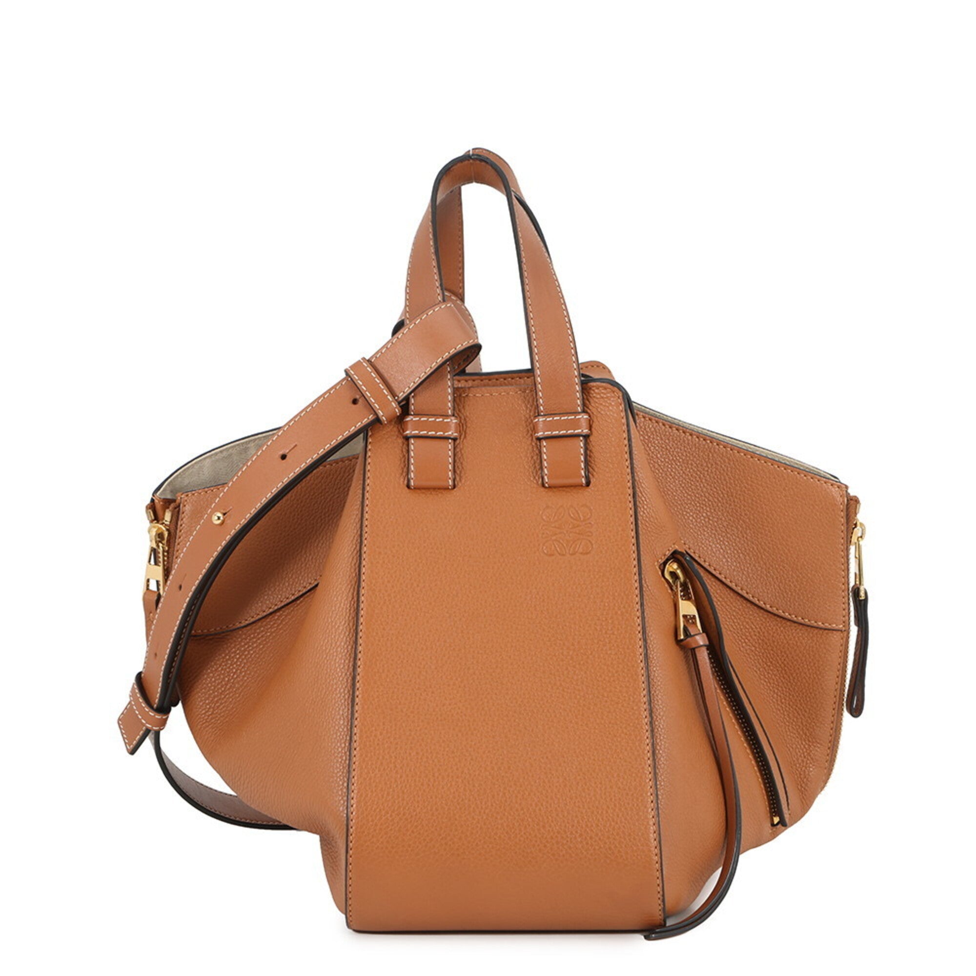 Loewe Brown Light Camel Leather Handbag (Pre-Owned)