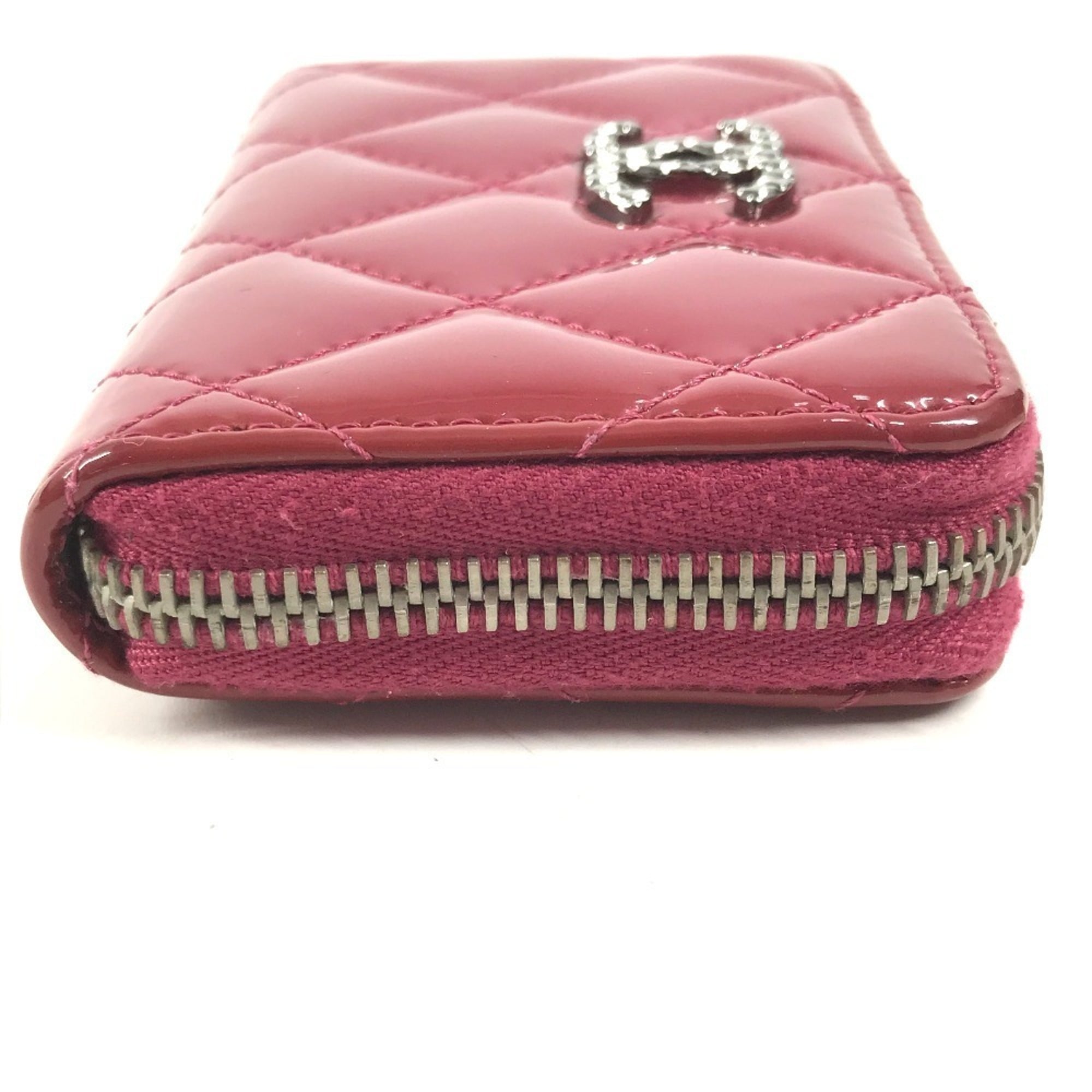 Chanel Pink Quilting Coin Purse/Coin Case (Pre-Owned)