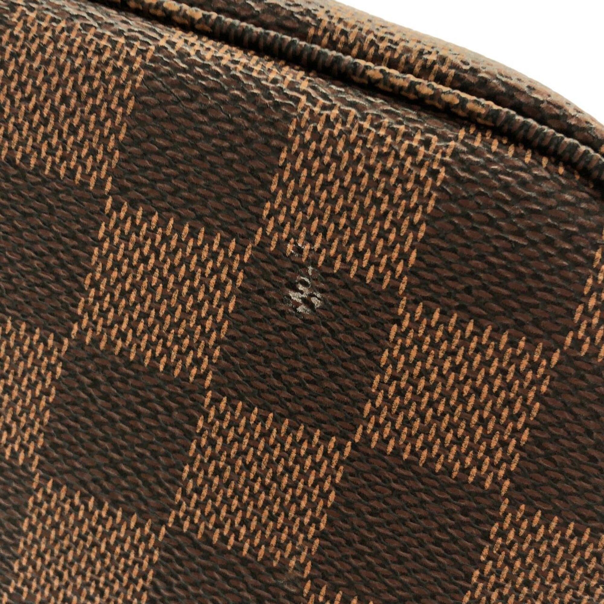 Louis Vuitton Brown Coated Canvas Handbag (Pre-Owned)