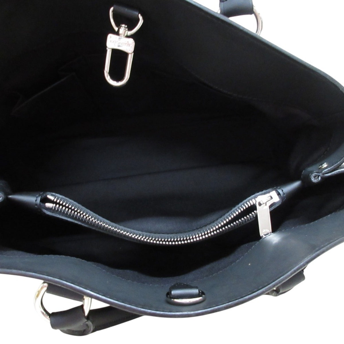 Louis Vuitton Black Noir Epi Leather Handbag (Pre-Owned)
