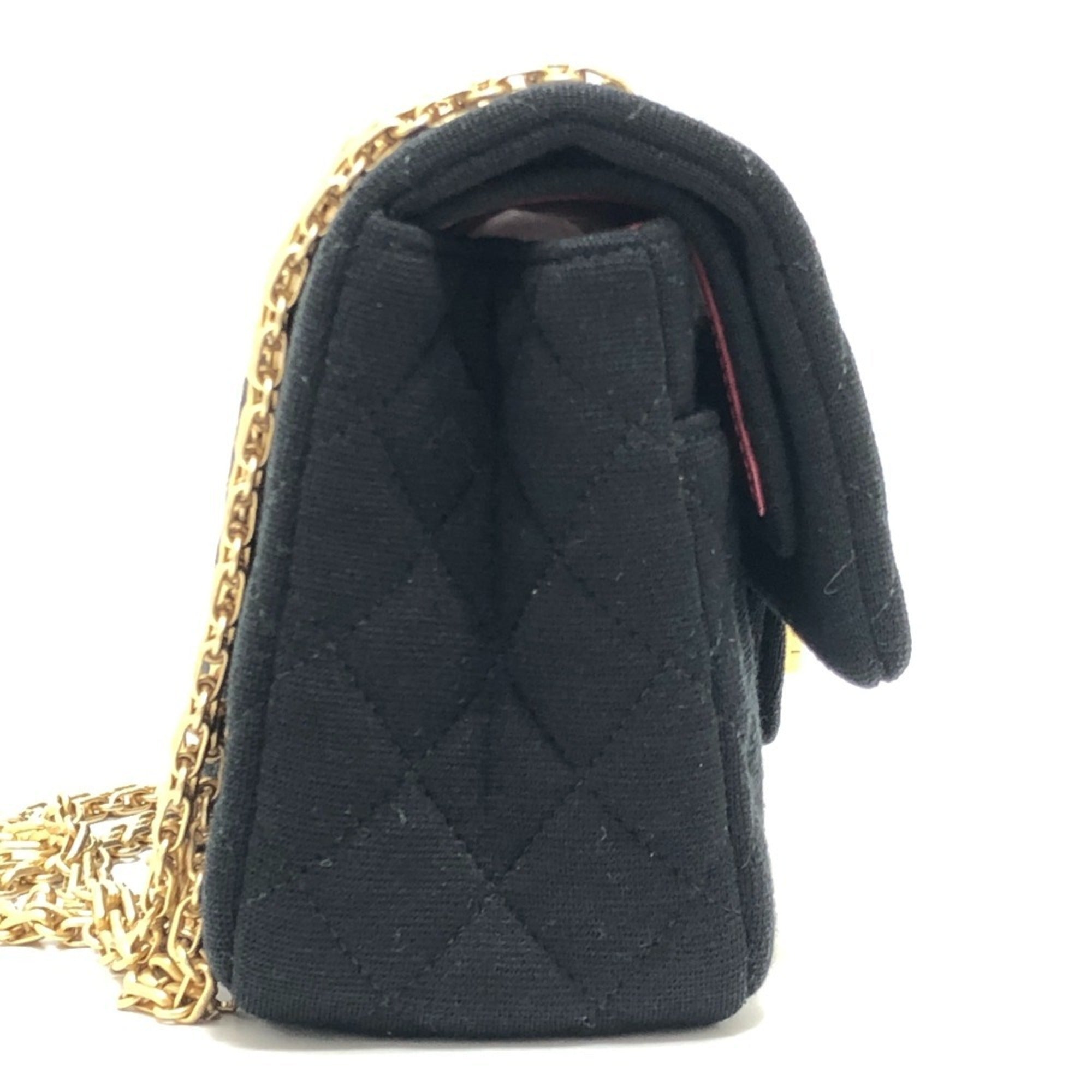 Chanel Black Leather Shoulder Bag (Pre-Owned)