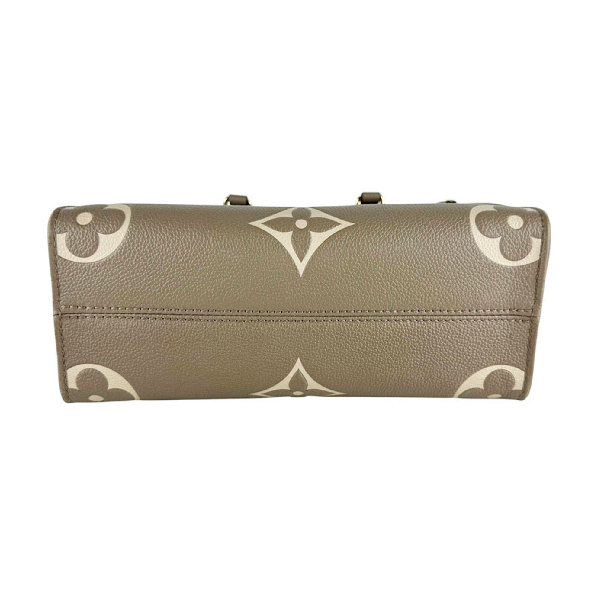 Louis Vuitton Tourterelle Monogram Empreinte Handbag (Pre-Owned)