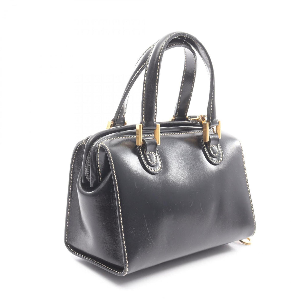 Fendi Black Leather Handbag (Pre-Owned)