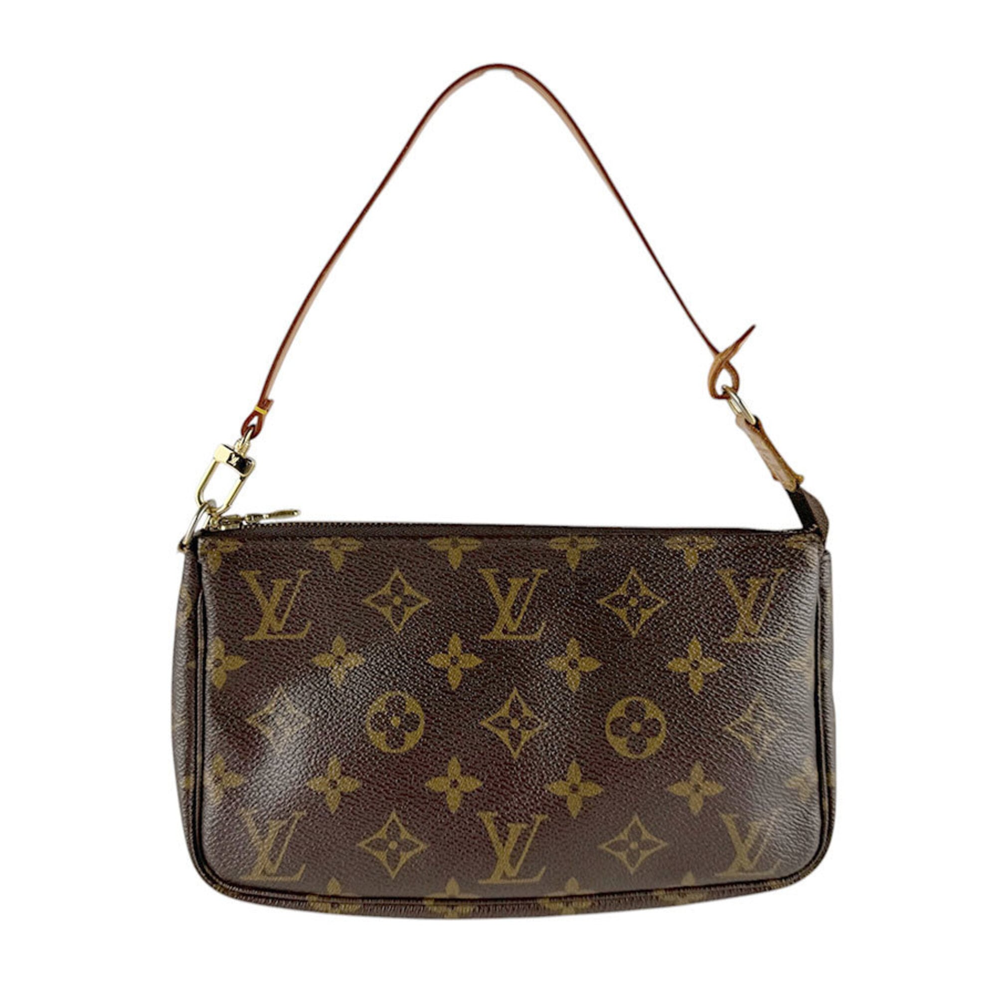 Louis Vuitton Brown Monogram Monogram Handbag Pochette (Pre-Owned)