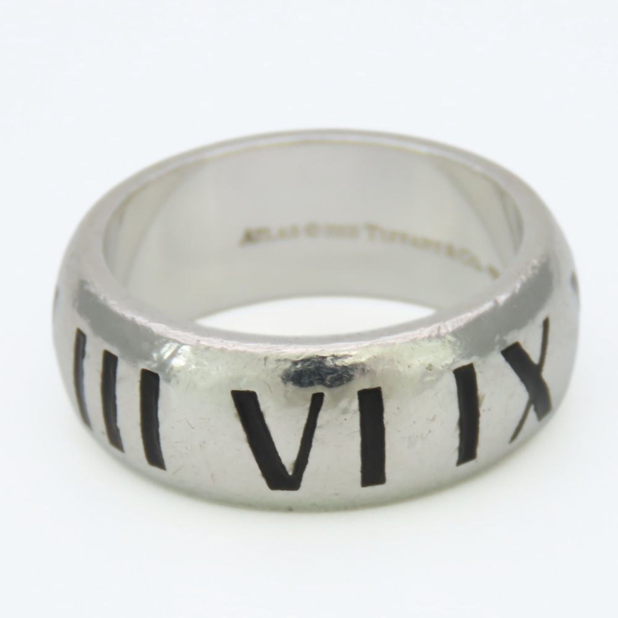 Tiffany Silver Silver 925 Band Ring (Pre-Owned)