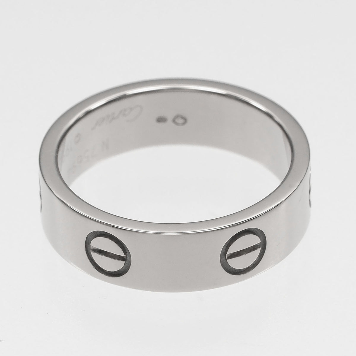 Cartier White Gold (18K) Band Ring (Pre-Owned)