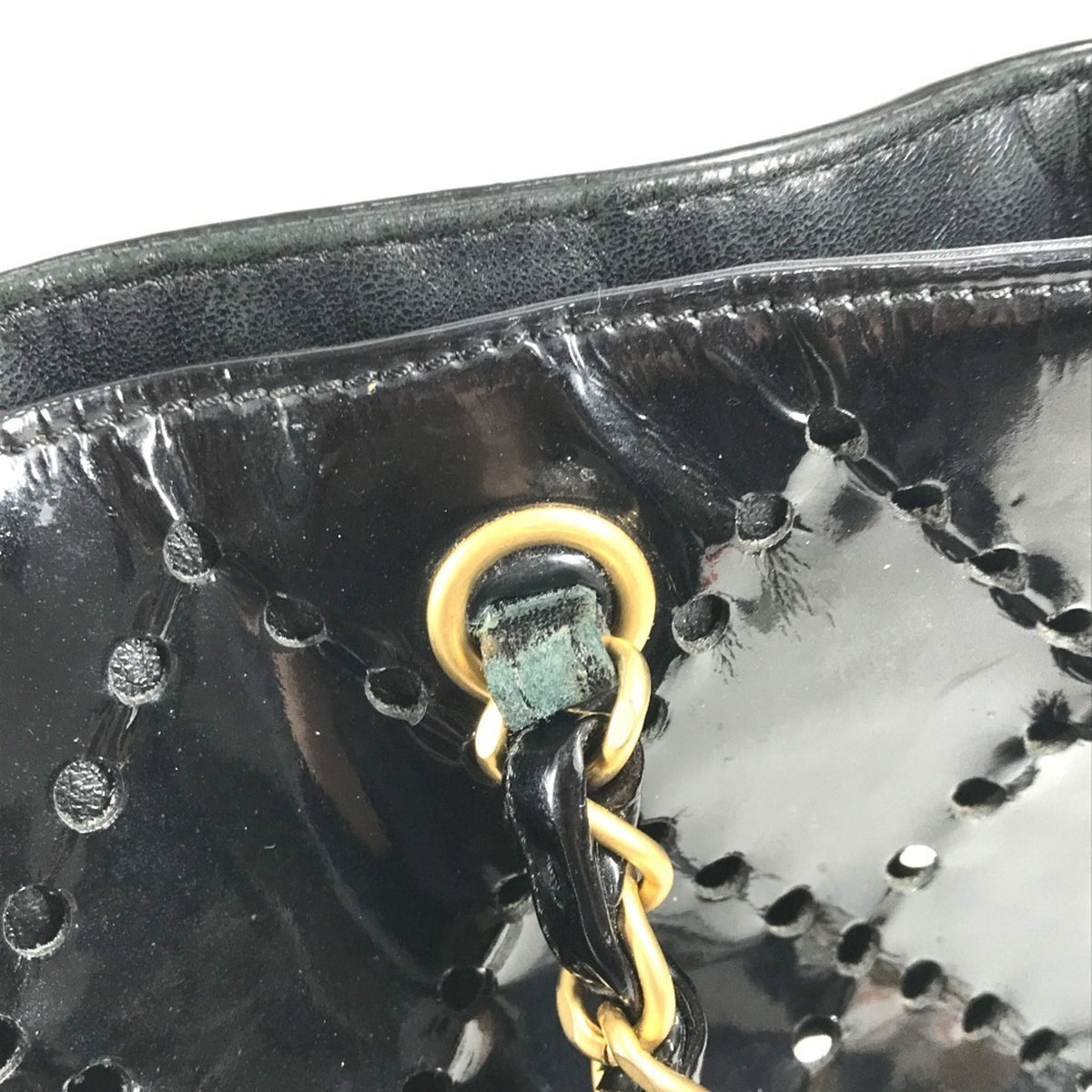 Chanel Black Leather Shoulder Bag Tote Bag (Pre-Owned)