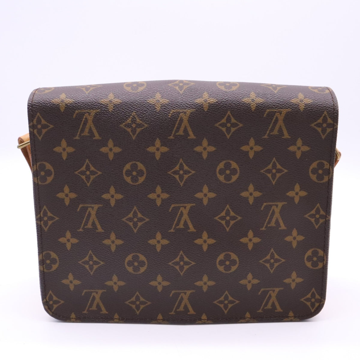 Louis Vuitton Beige Brown Monogram Monogram Shoulder Bag (Pre-Owned)