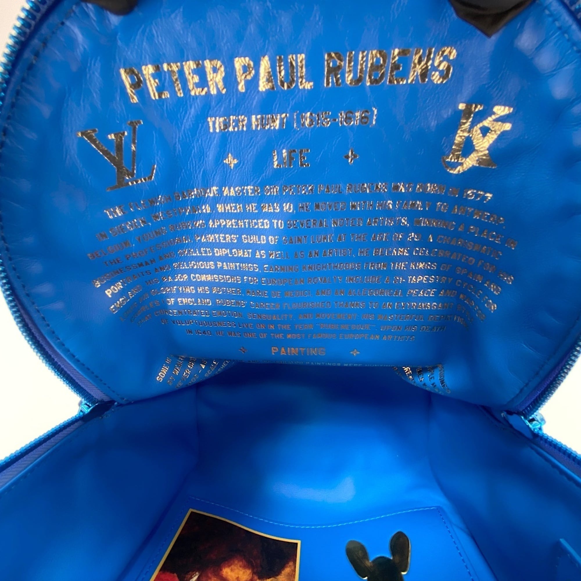 Louis Vuitton Blue Backpack (Pre-Owned)