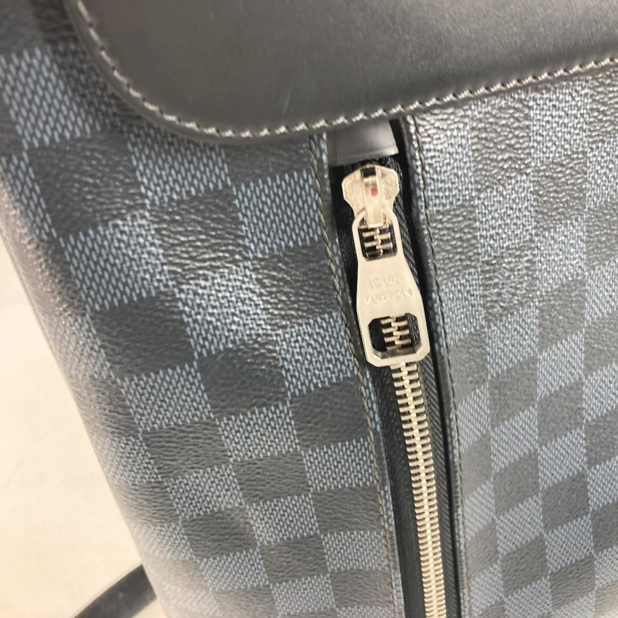Louis Vuitton Navy Damier Canvas Backpack (Pre-Owned)