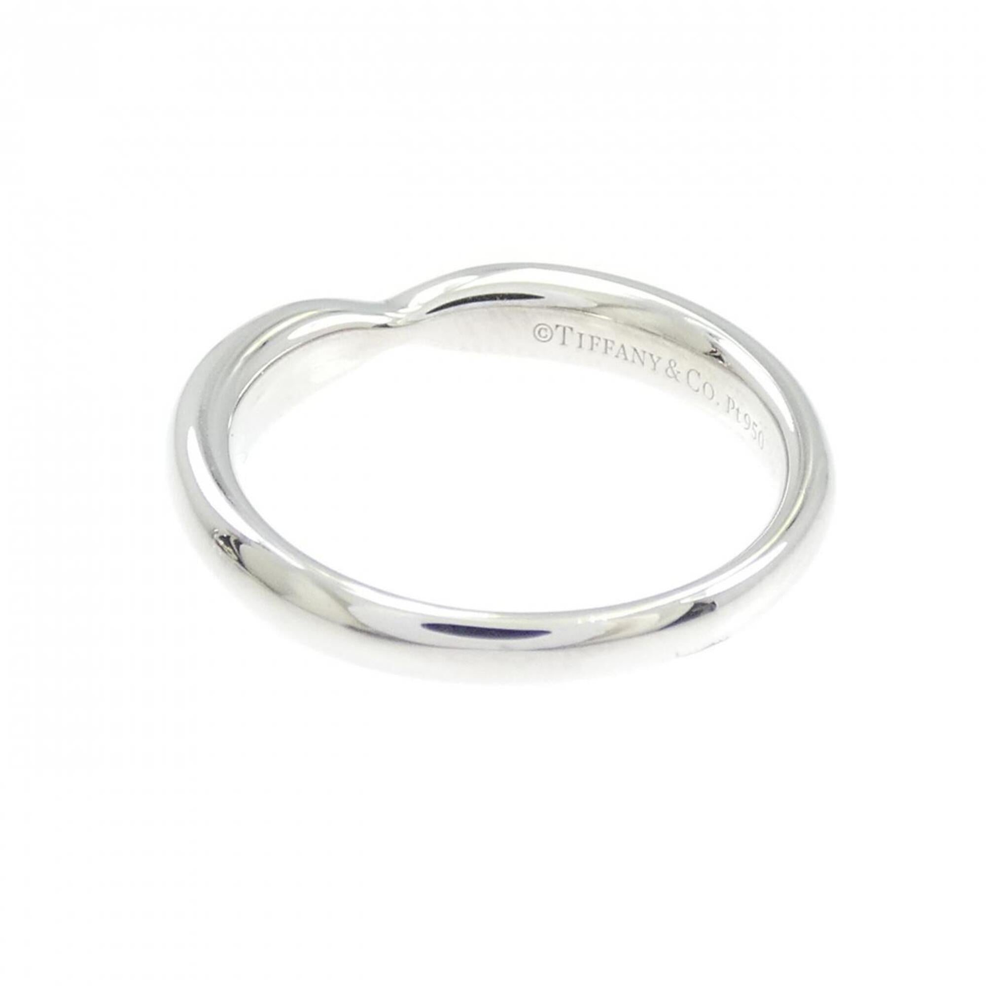 Tiffany Platinum 950 Band Ring (Pre-Owned)