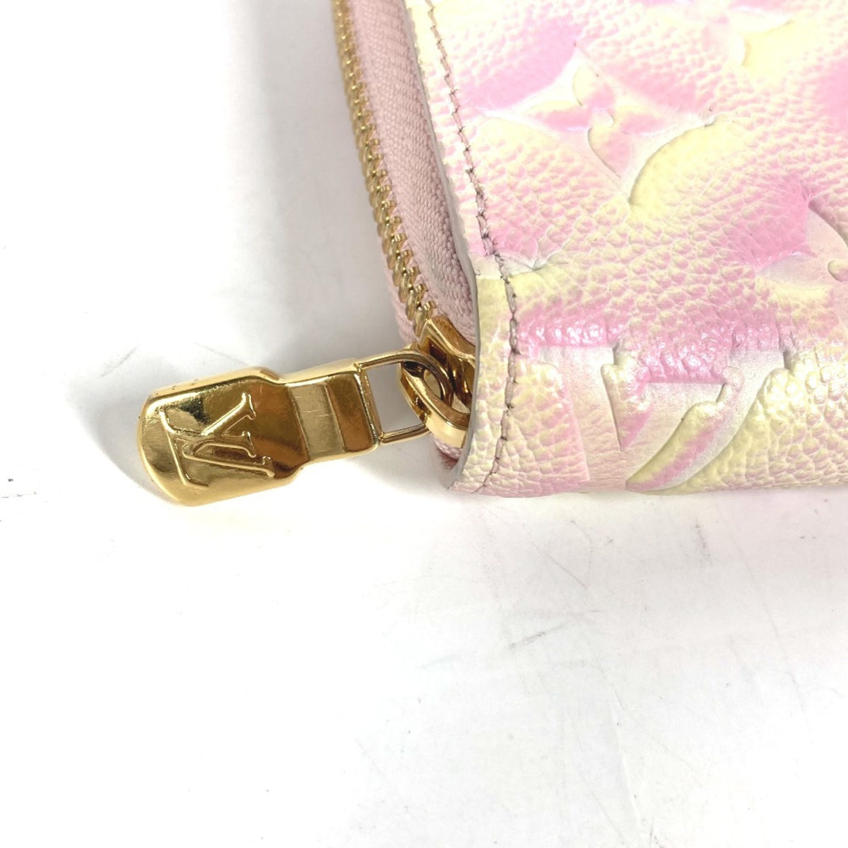 Louis Vuitton Monogram Empreinte Pink Monogram Empreinte Long Wallet (Bi-Fold) (Pre-Owned)