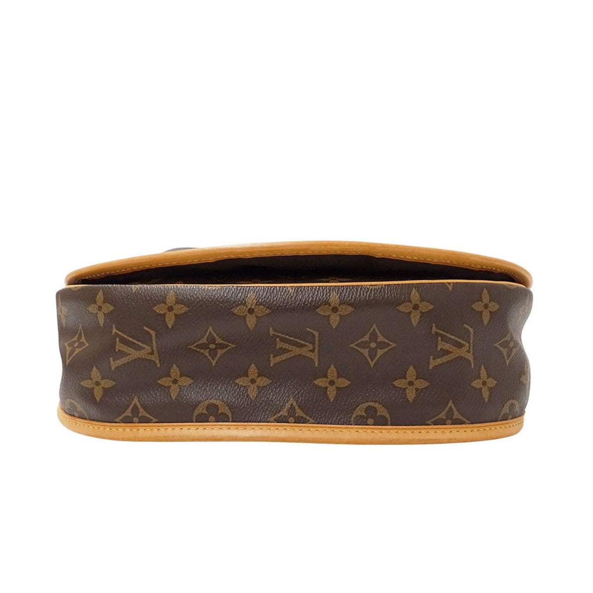 Louis Vuitton Brown Monogram Canvas Shoulder Bag (Pre-Owned)