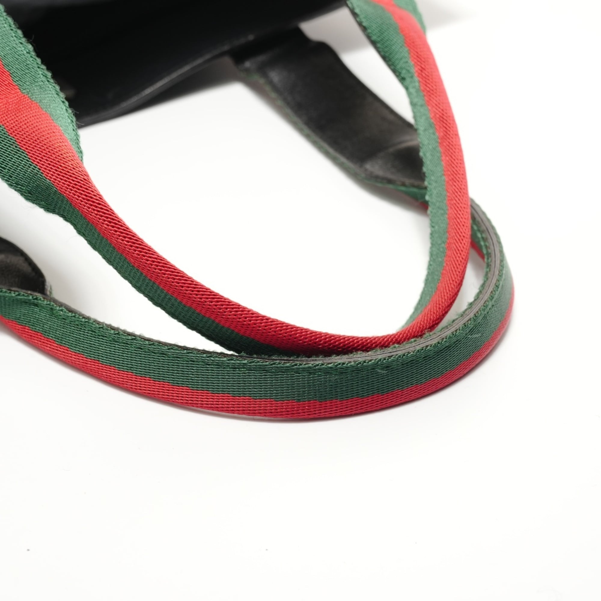 Gucci Black Leather Tote Bag (Pre-Owned)