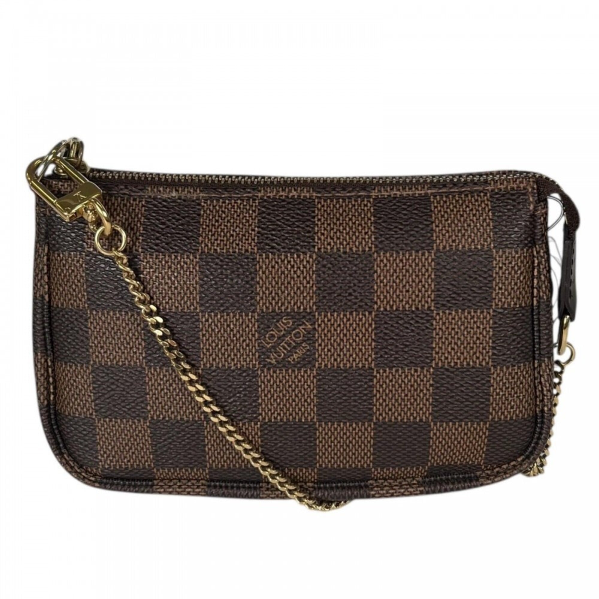 Louis Vuitton Damier Brown Damier Canvas Pouch (Pre-Owned)