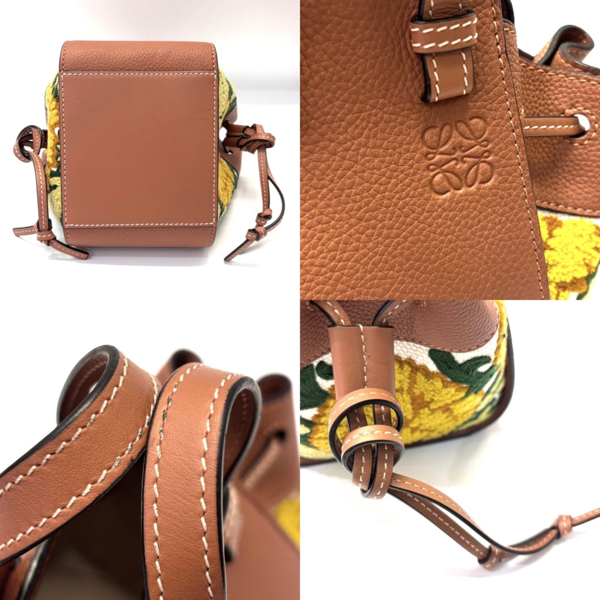 Loewe Hammock Leather Handbag (Pre-Owned)