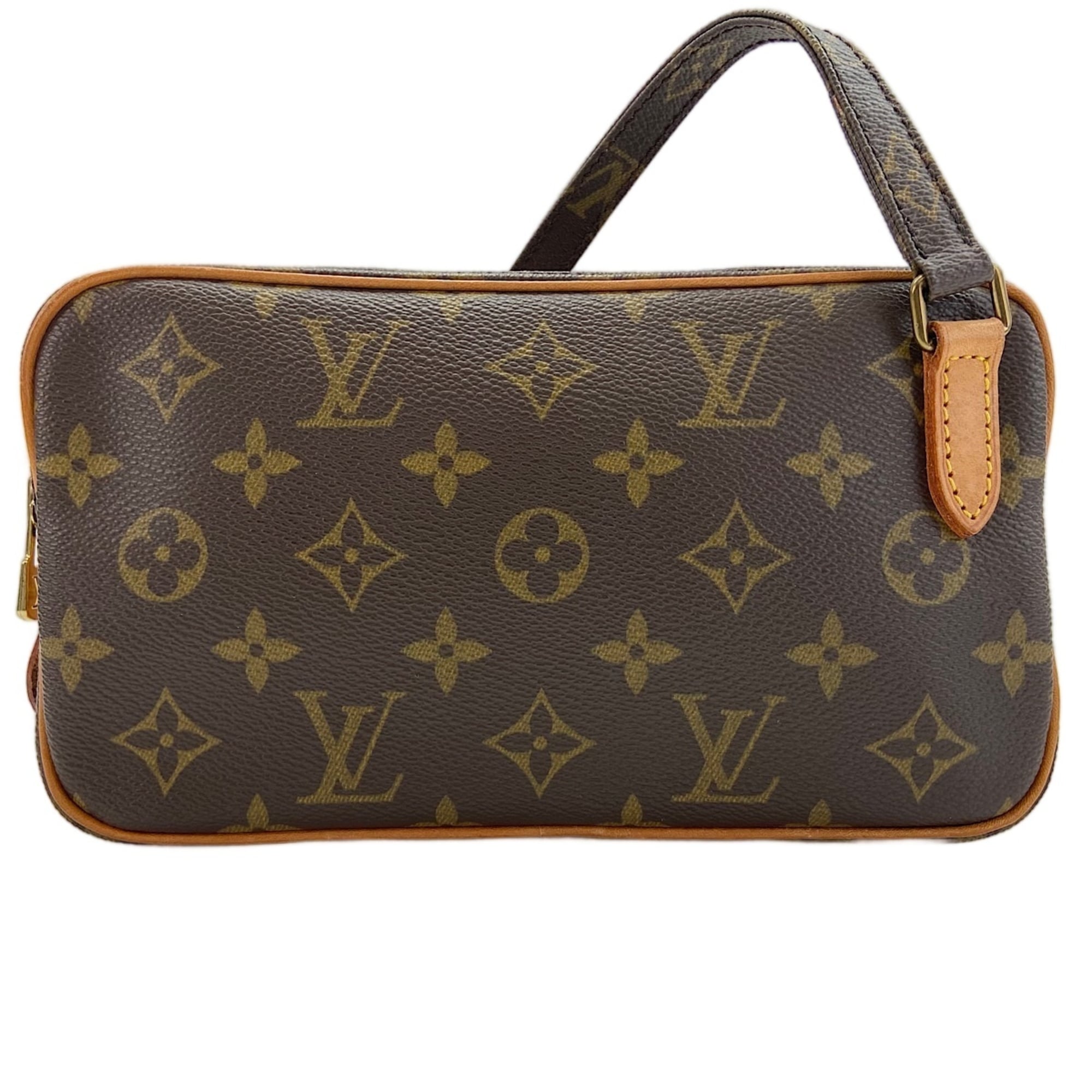 Louis Vuitton Brown Pochette Shoulder Bag (Pre-Owned)