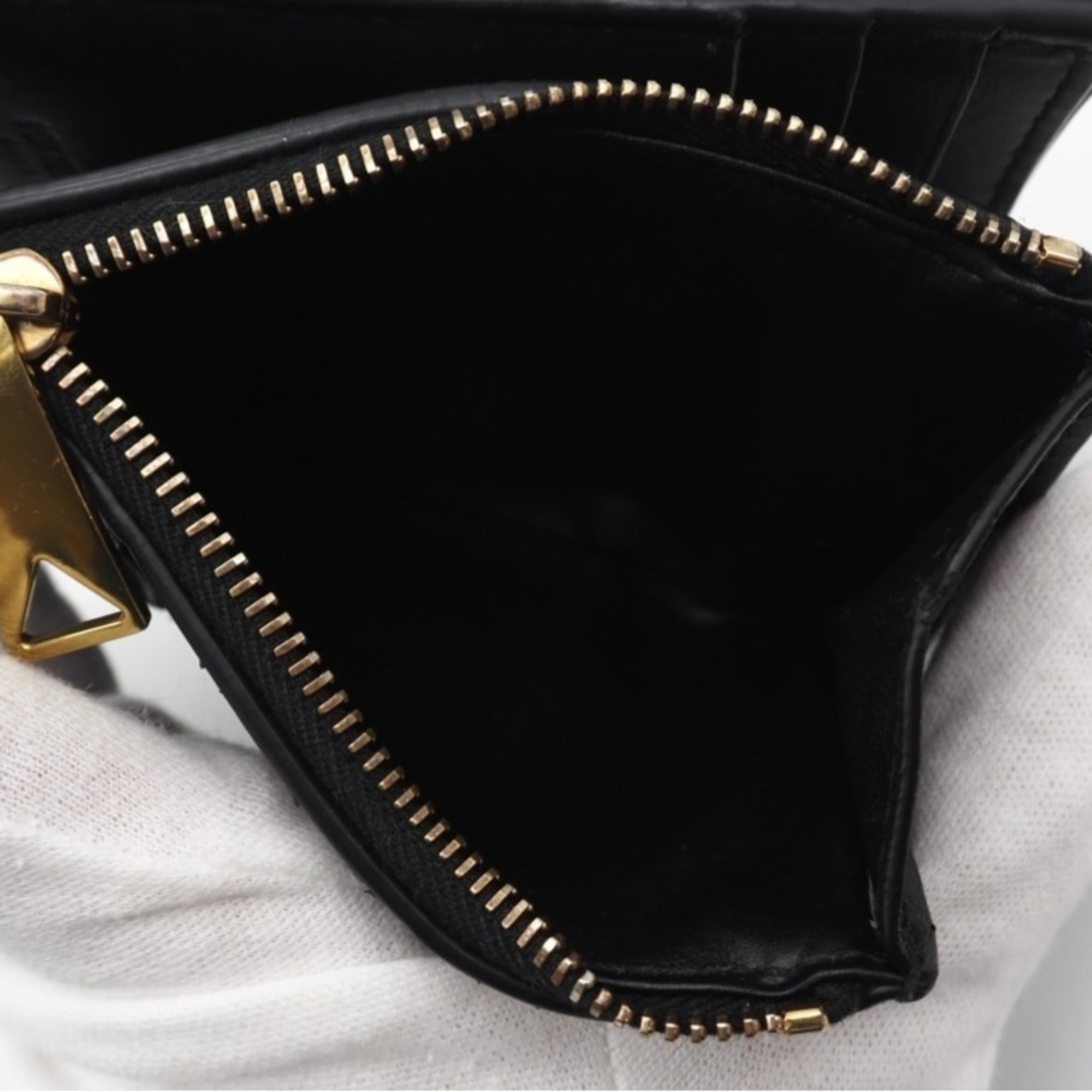 Bottega Veneta Intrecciato Black Intrecciato Wallet (Bi-Fold) (Pre-Owned)