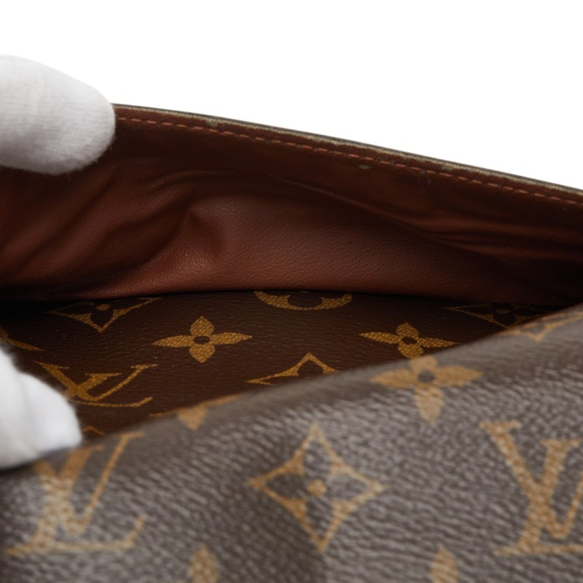 Louis Vuitton Brown Monogram Pvc Leather Coin Purse/Coin Case (Pre-Owned)