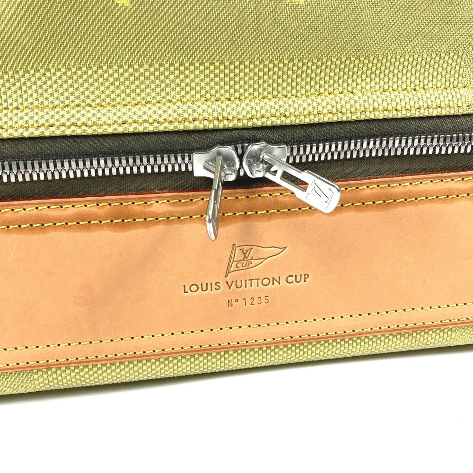 Louis Vuitton Damier Geant Yellow Damier Geant Boston Bag (Pre-Owned)